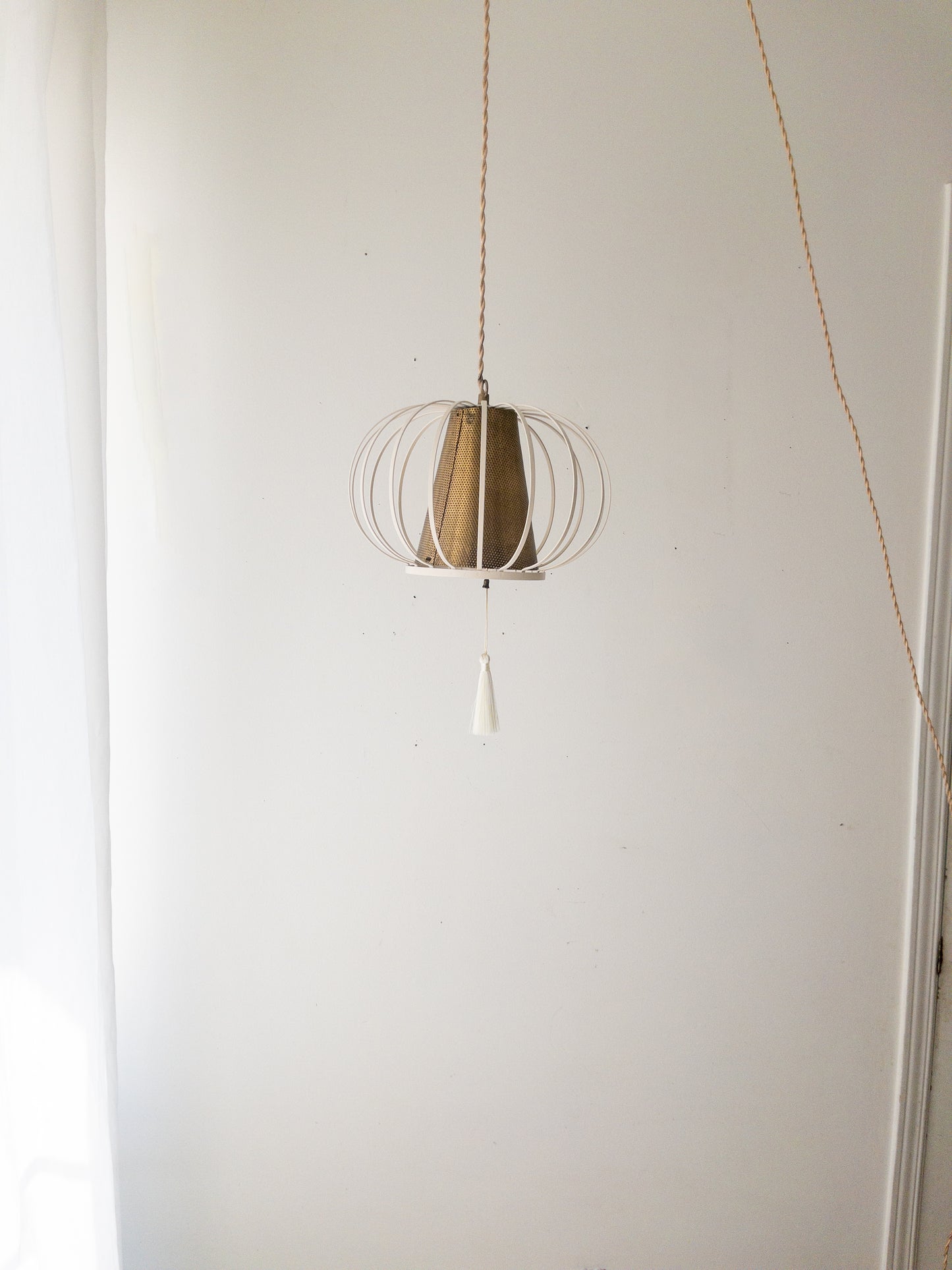 Mid-century swag light