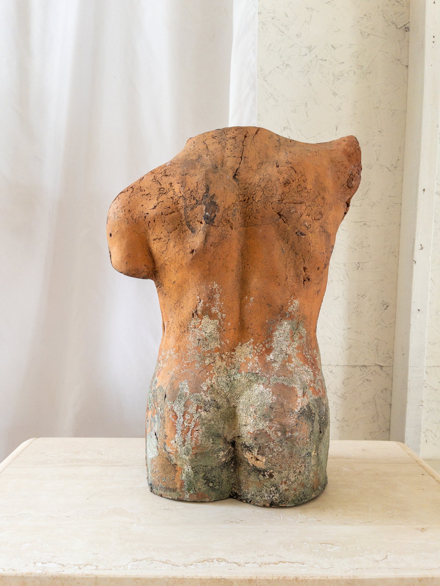 Large clay torso