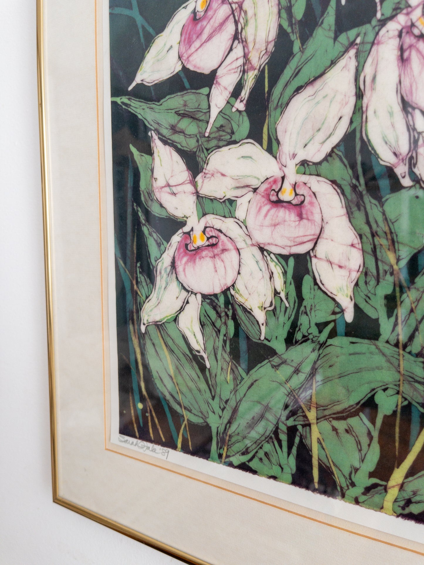 Batik fibre art