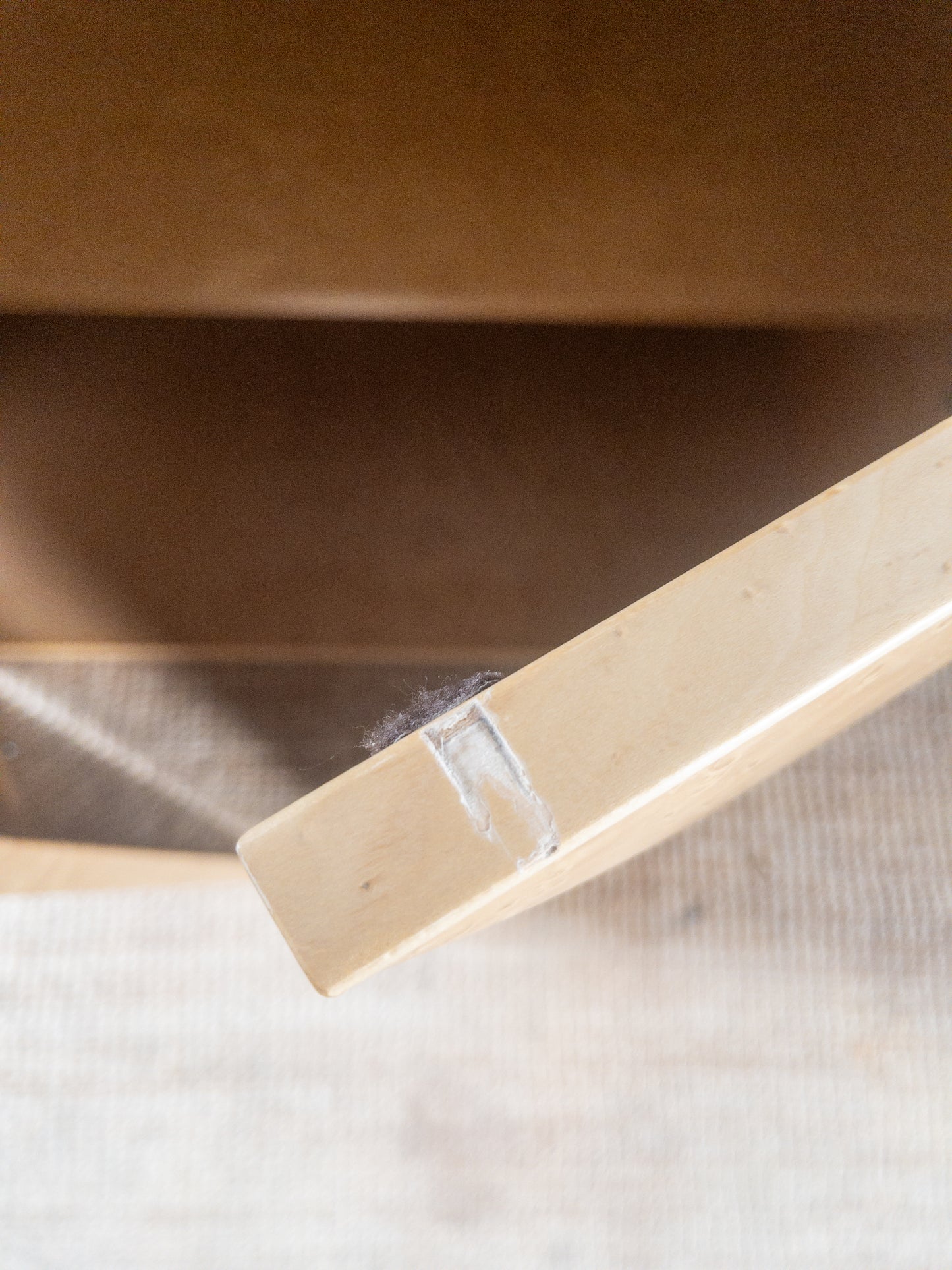 Birds Eye maple cabinet