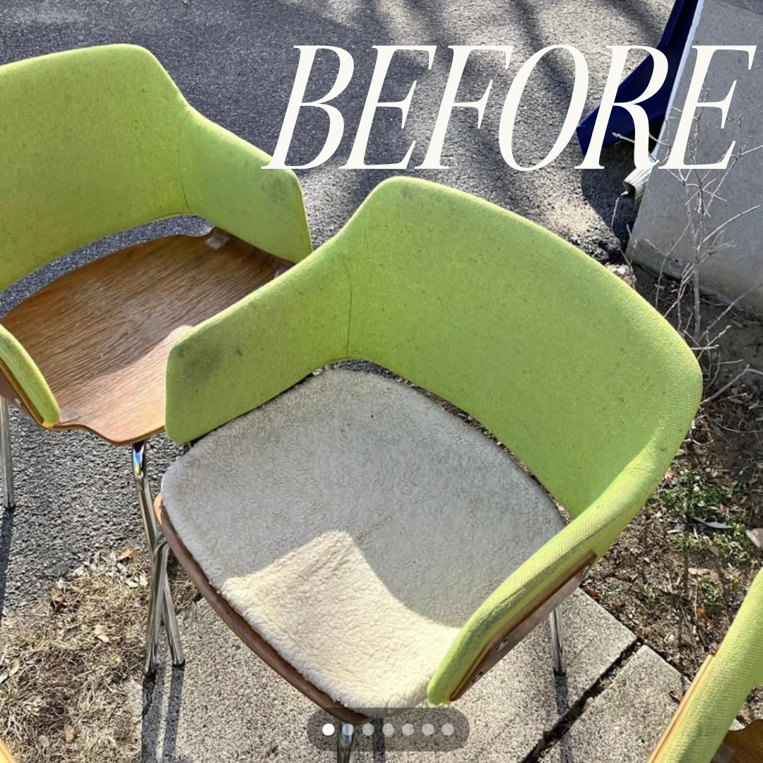 Retro bentwood dining chair