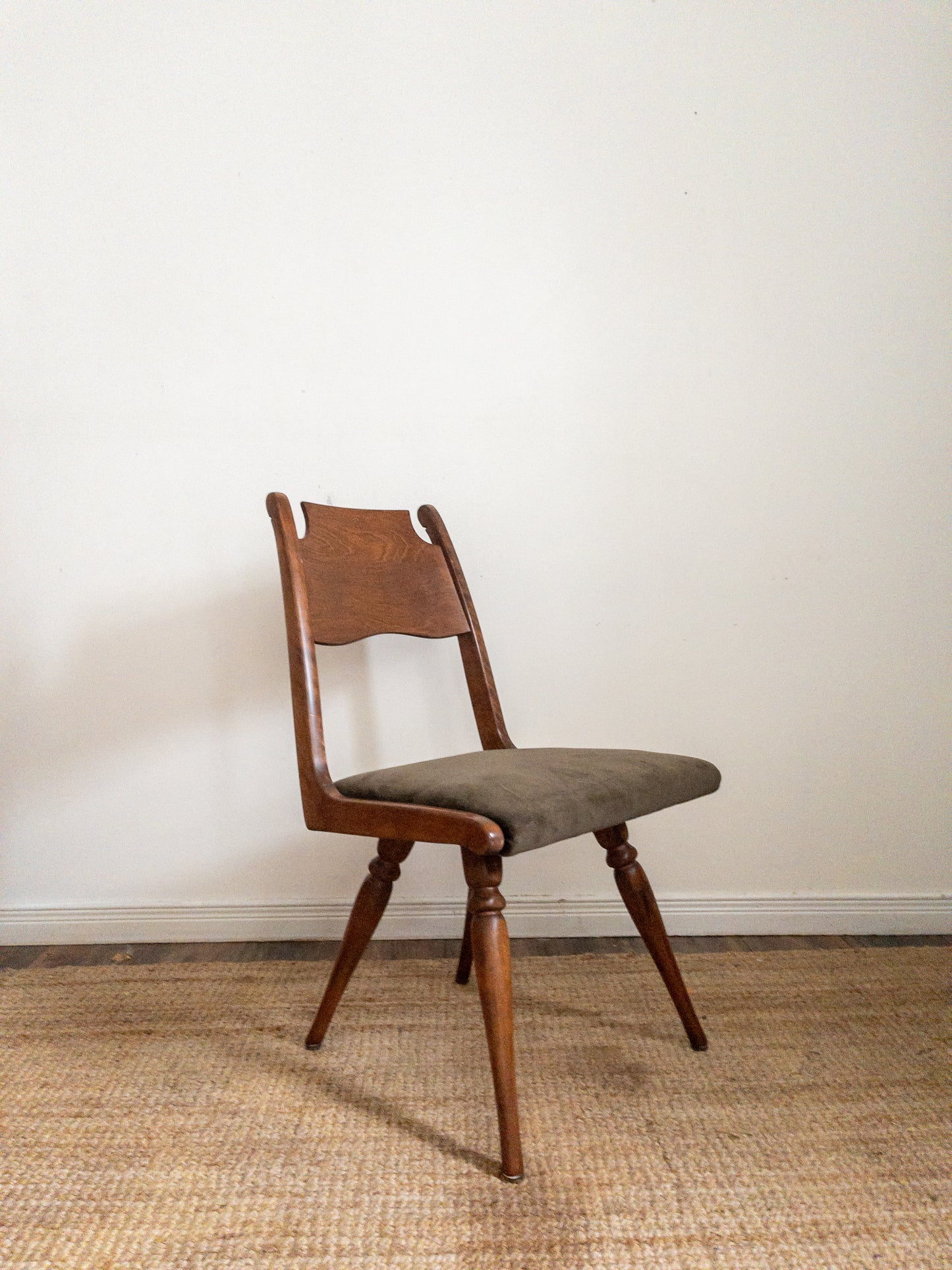 40s velvet dining chairs