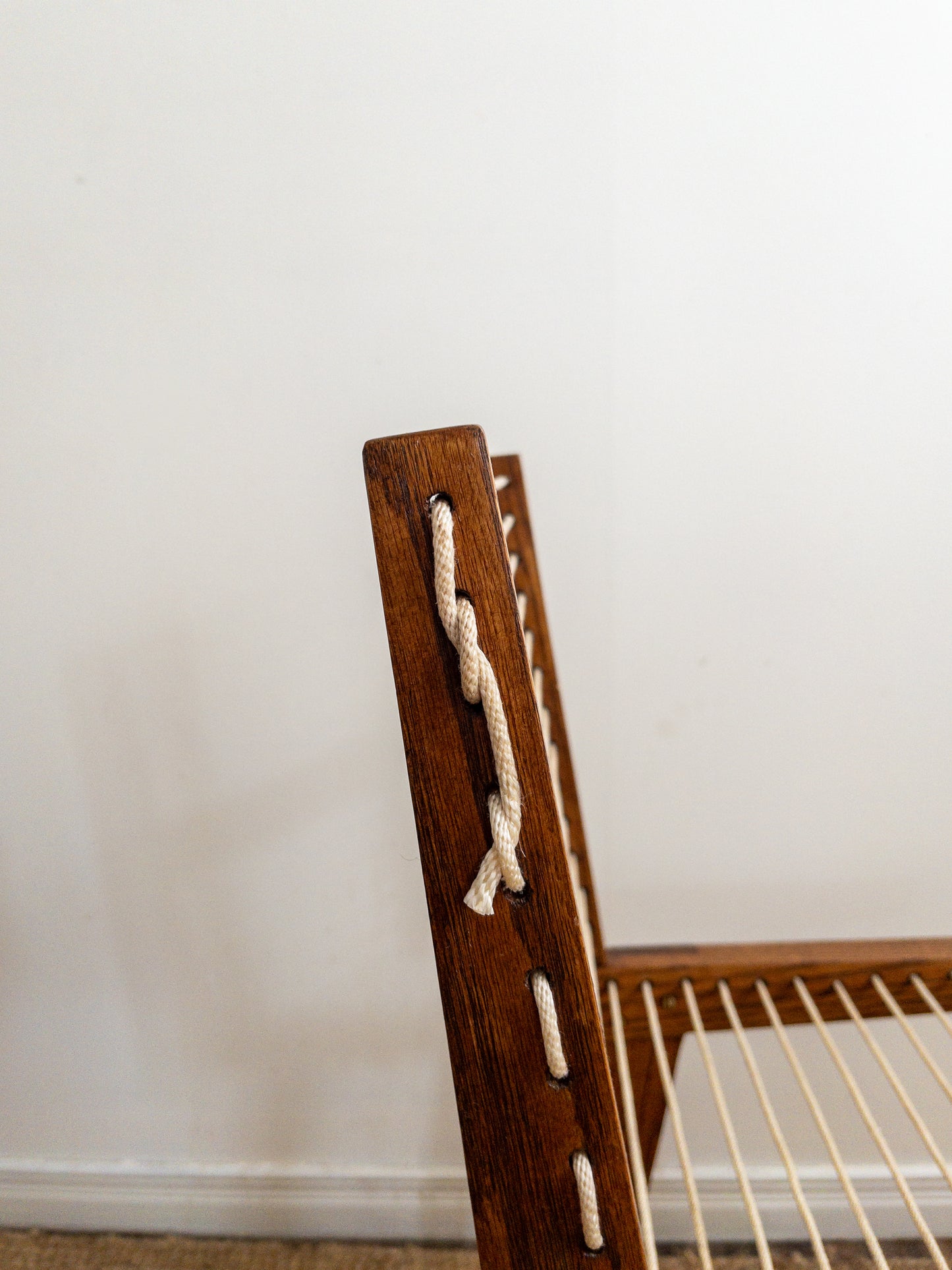 Corded dining chairs