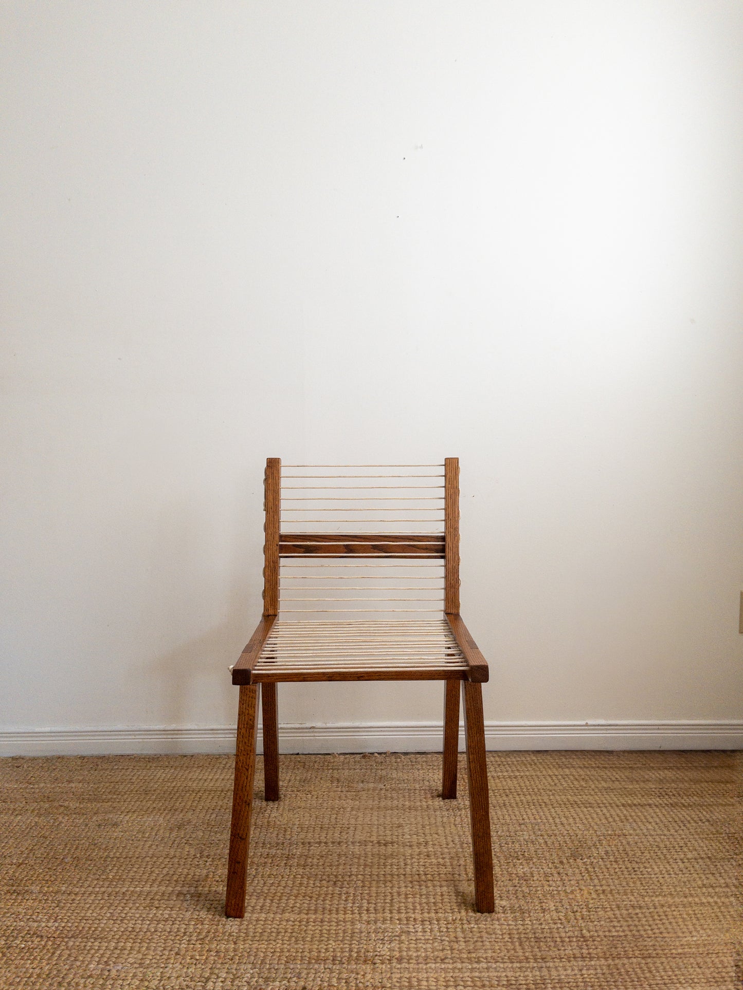 Corded dining chairs