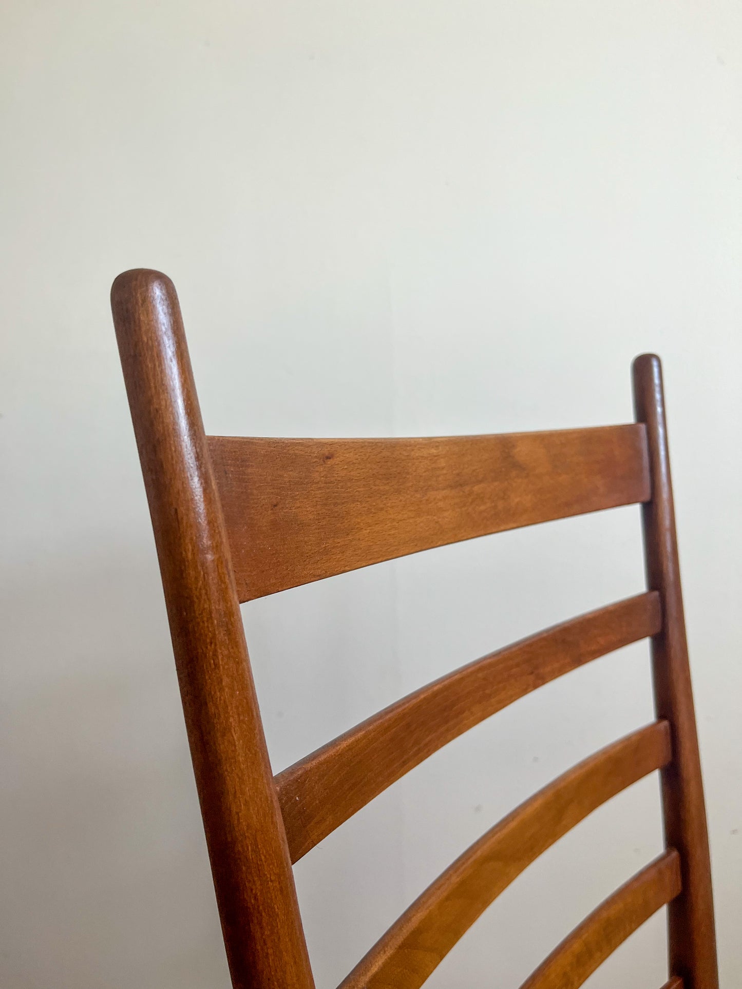 Italian Ladder back dining chairs