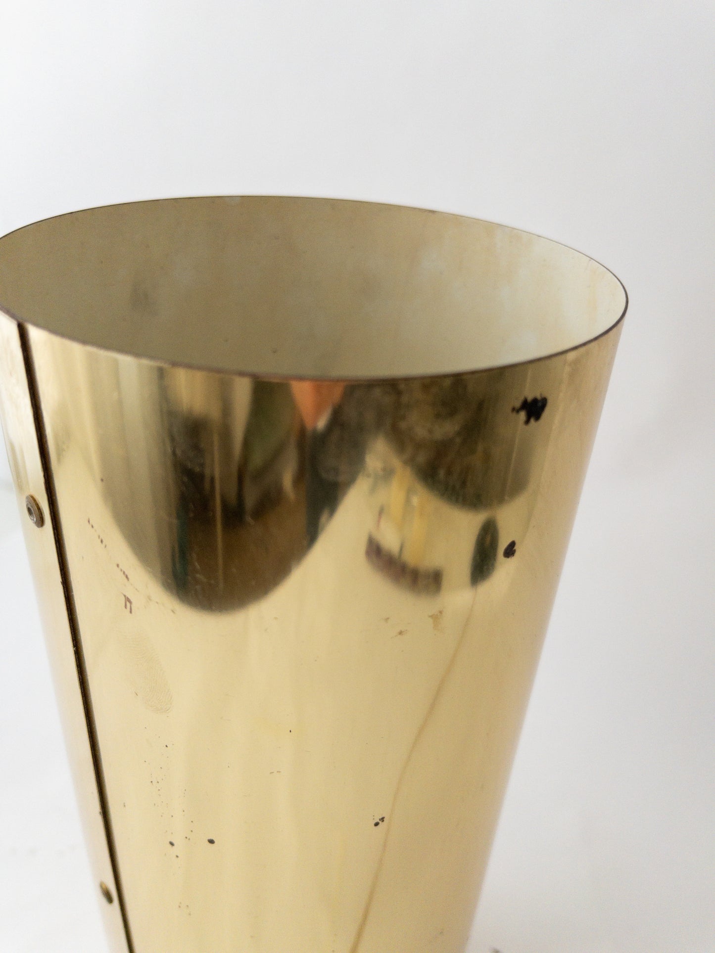 Brass Cylinder Lamp