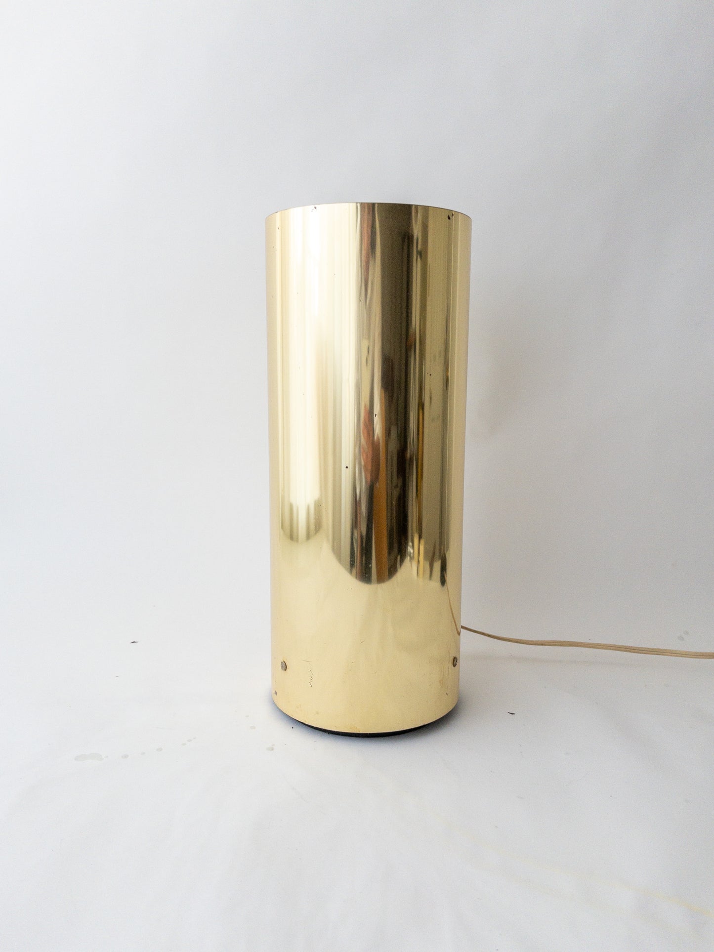 Brass Cylinder Lamp
