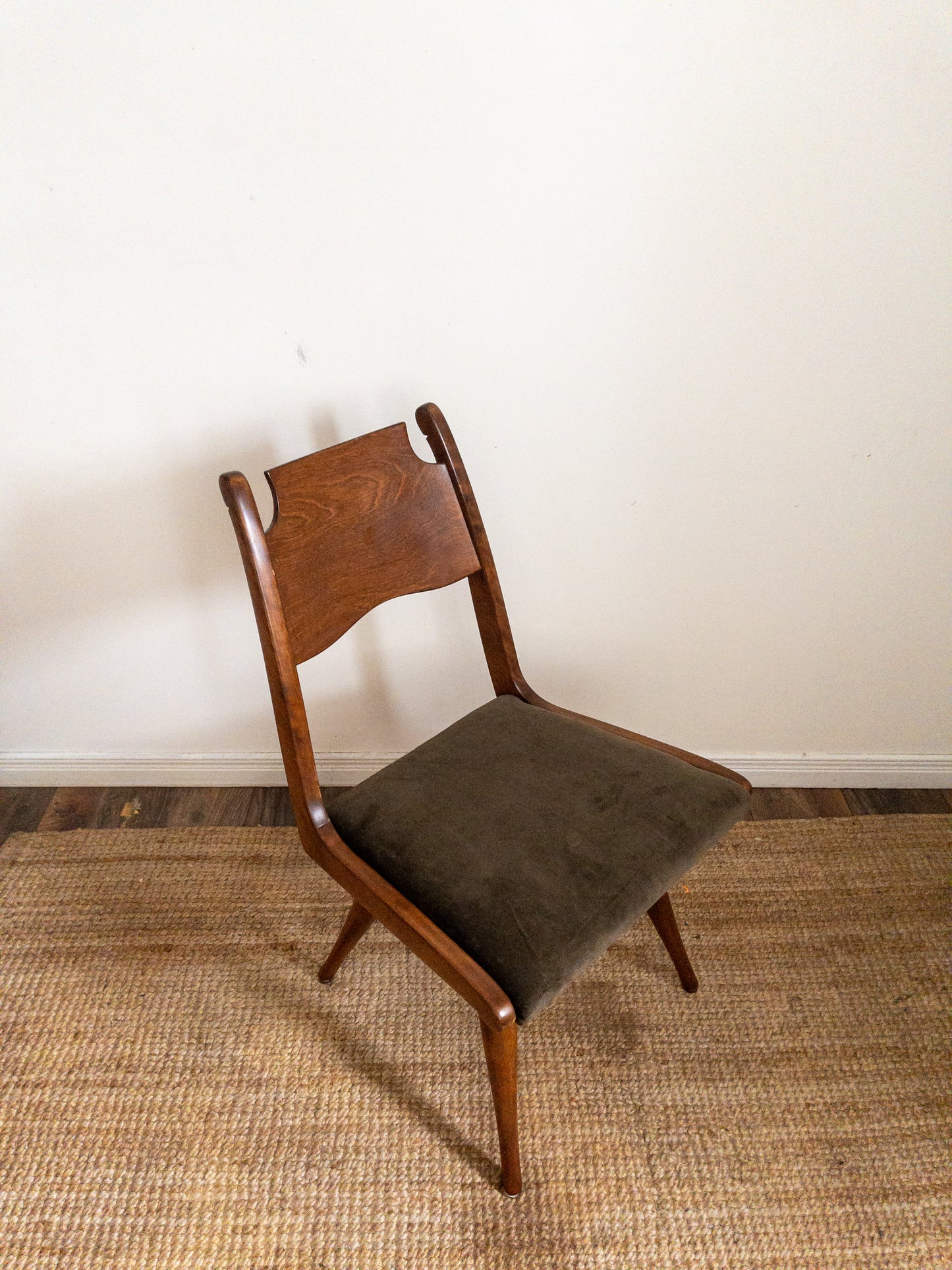 40s velvet dining chairs