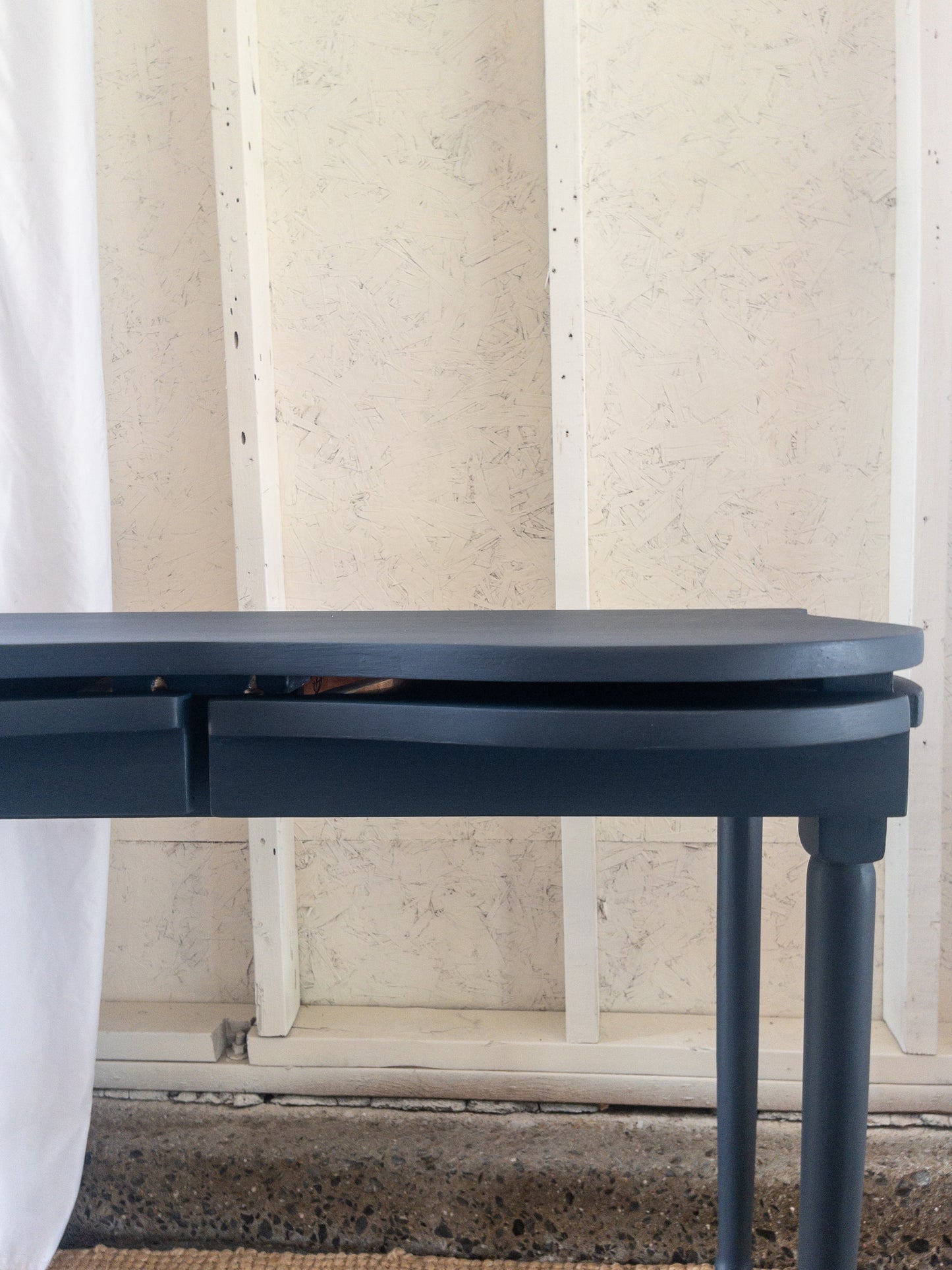 Kidney console table