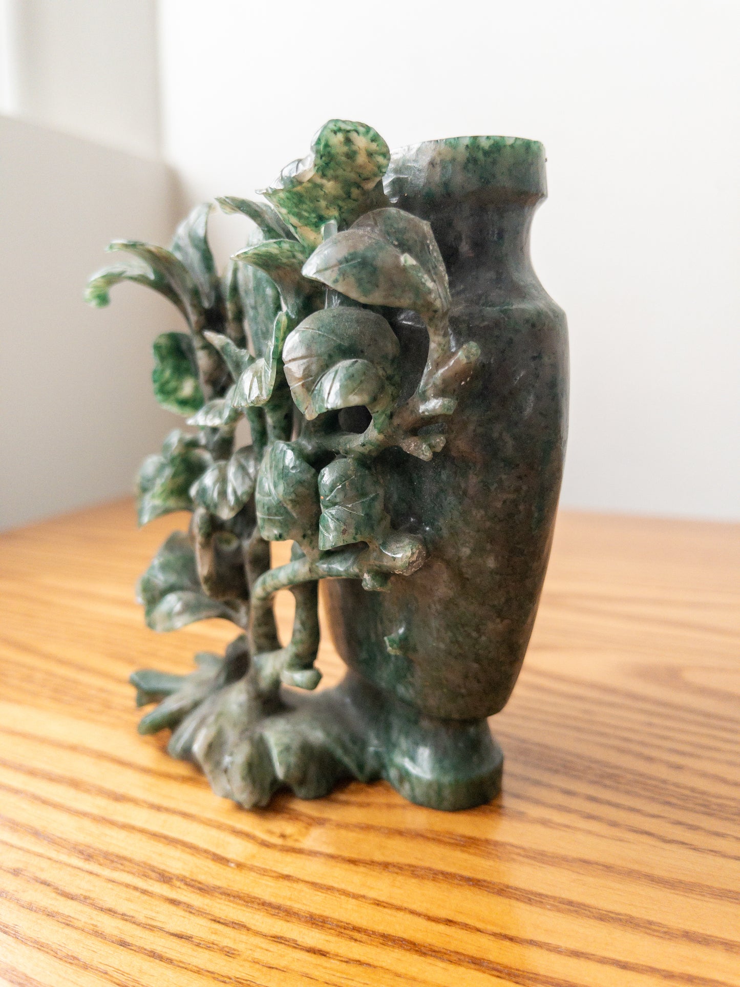 carved jade box