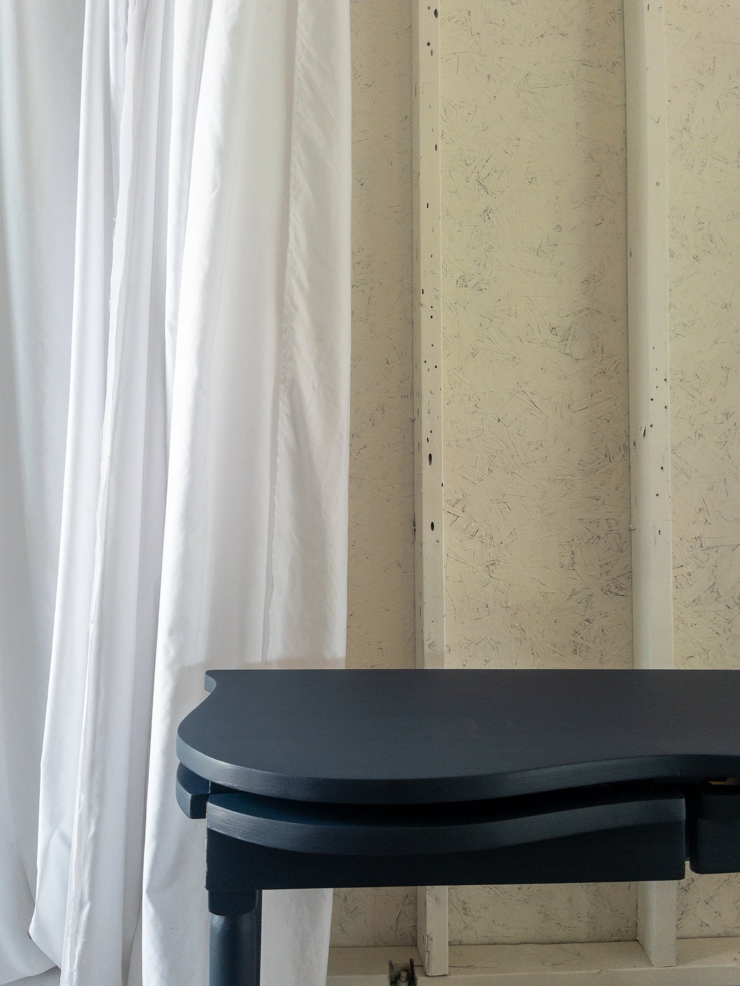 Kidney console table