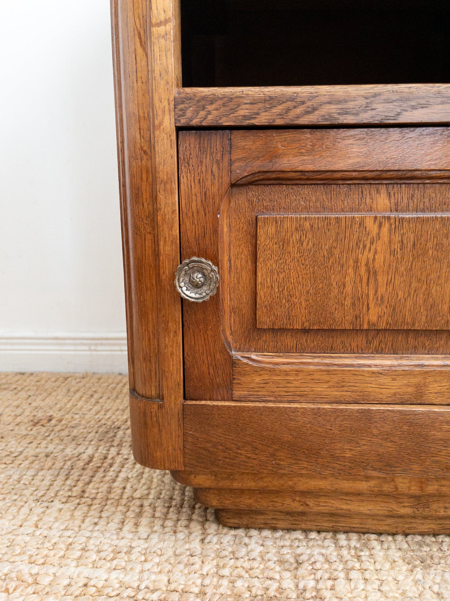 30s oak bedside tables