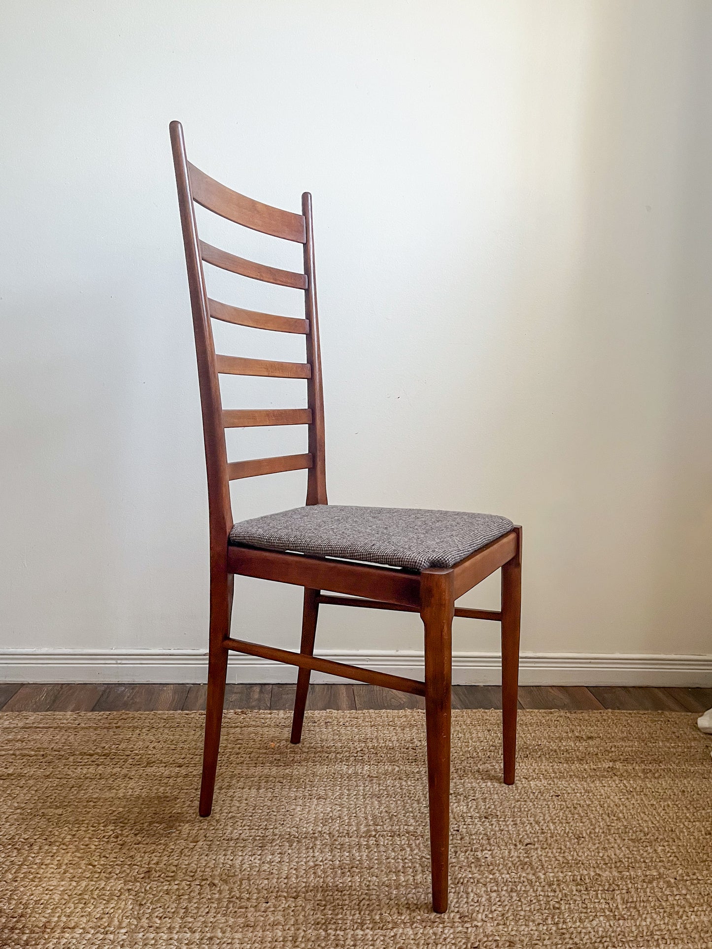 Italian Ladder back dining chairs
