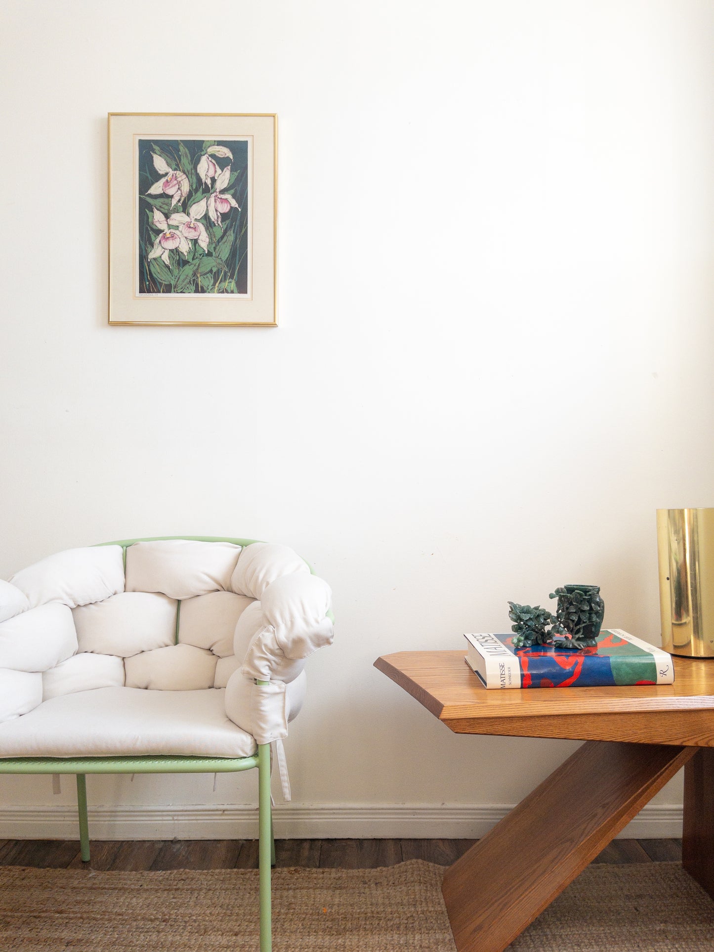 Cantilever side table