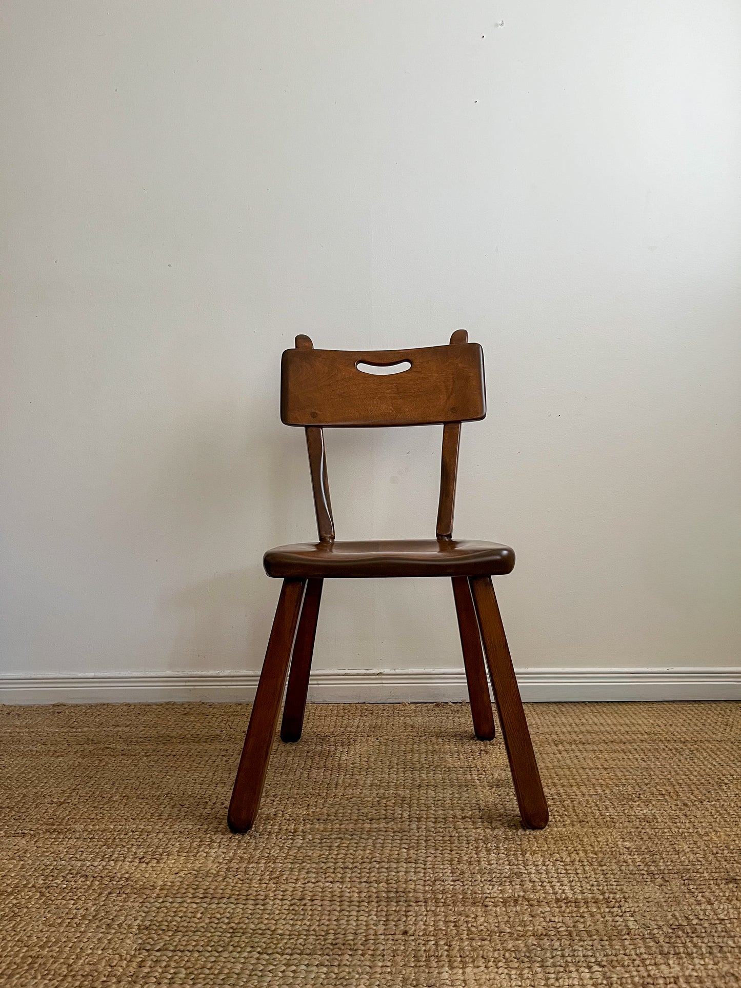 Maple dining chairs