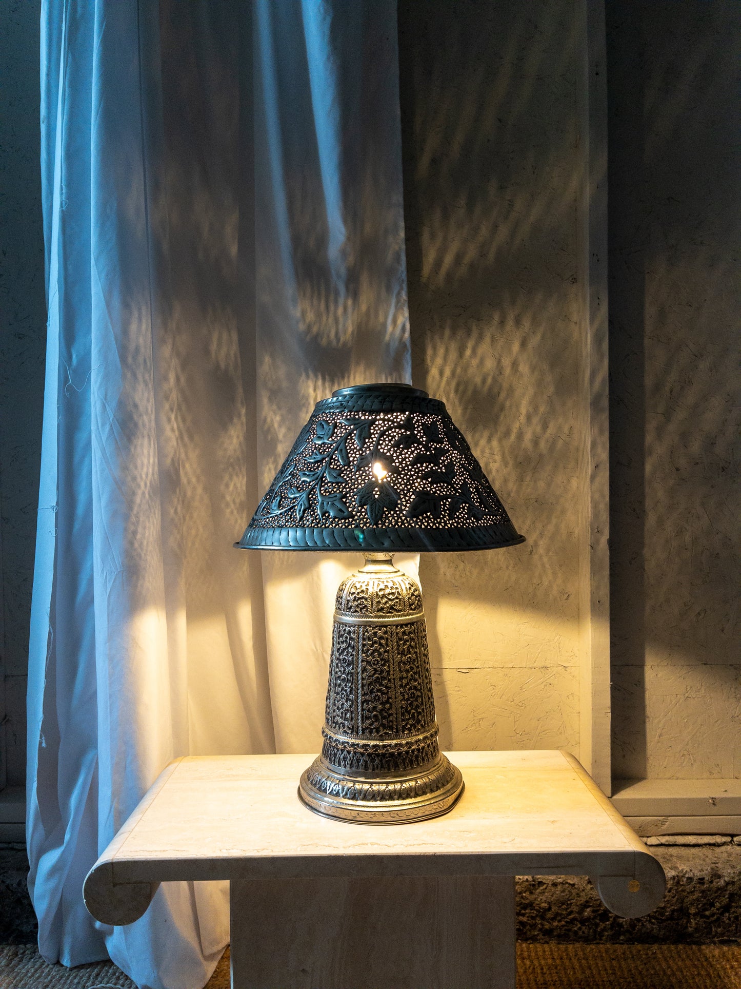 Tin lamp