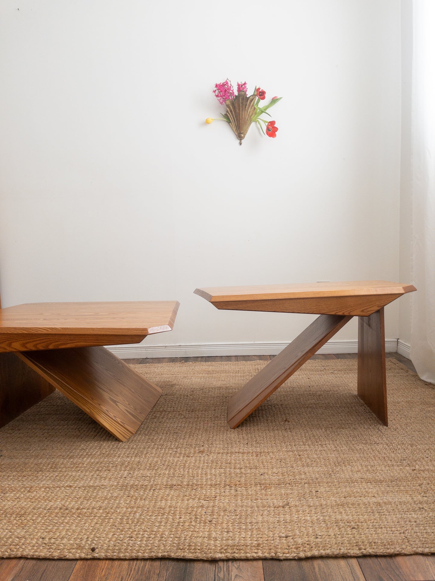 Cantilever side table