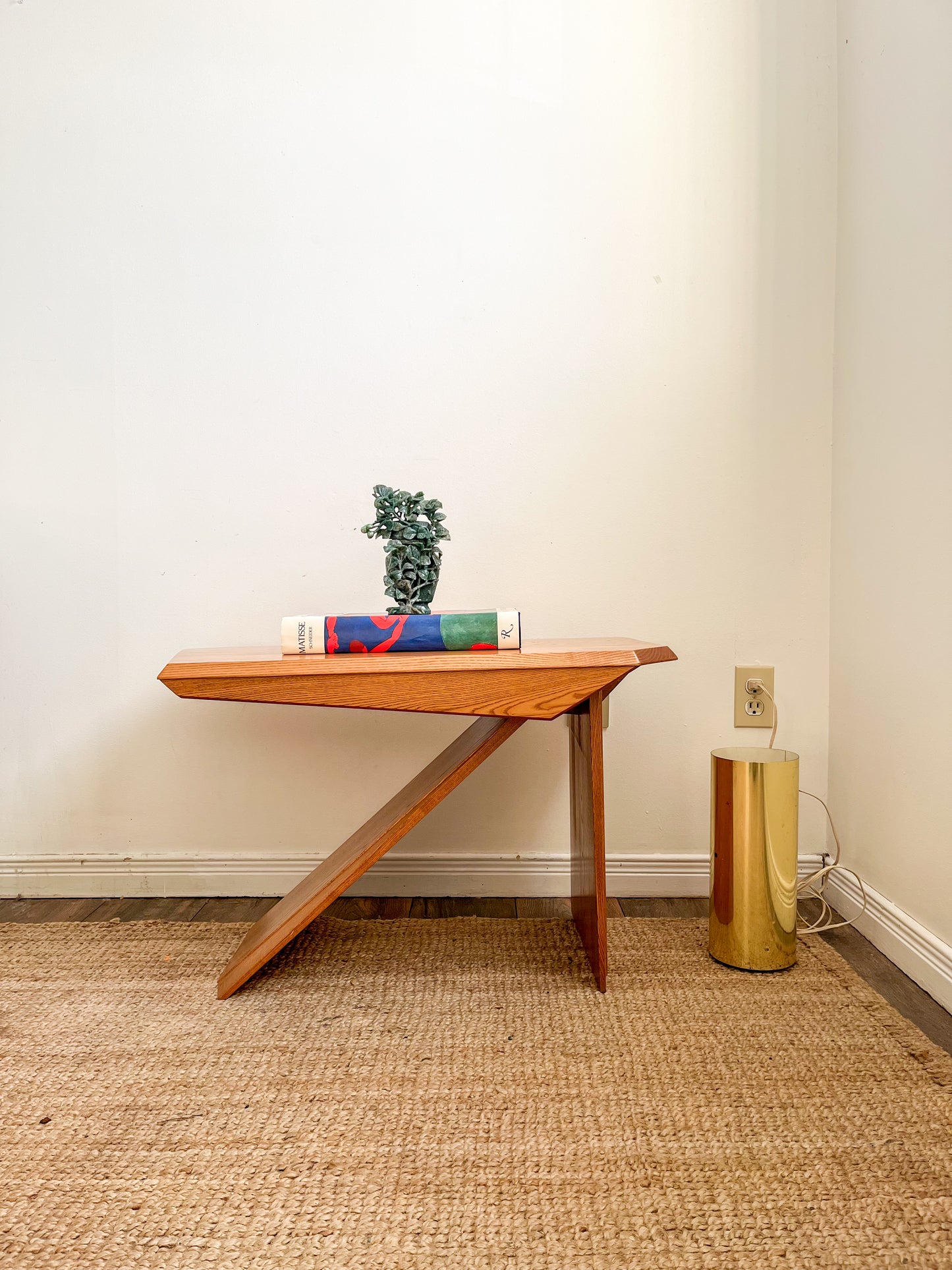 Cantilever side table