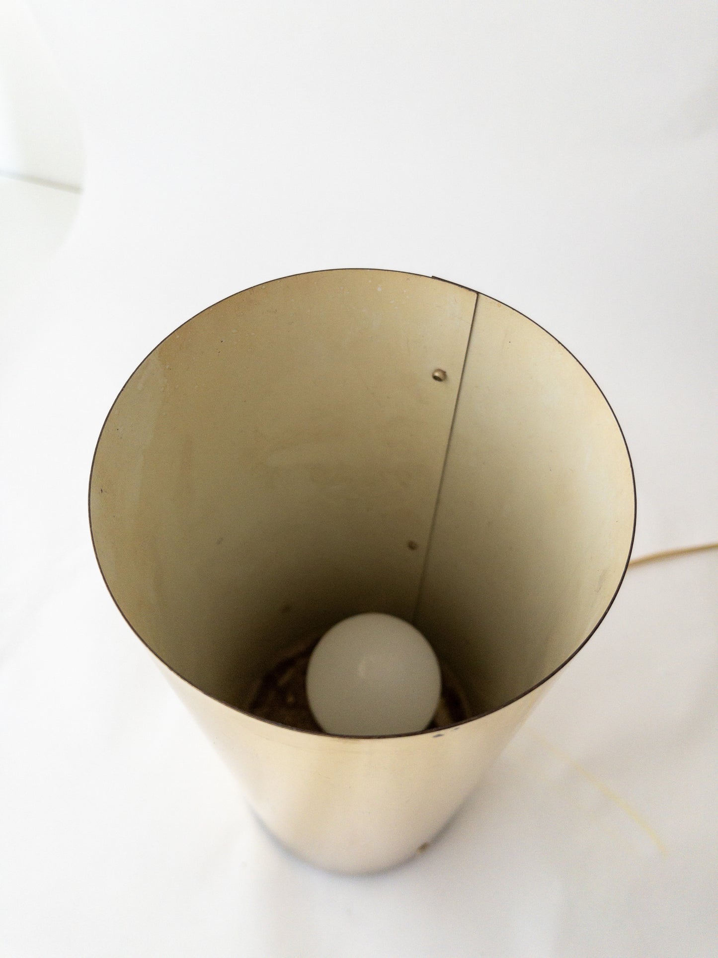 Brass Cylinder Lamp