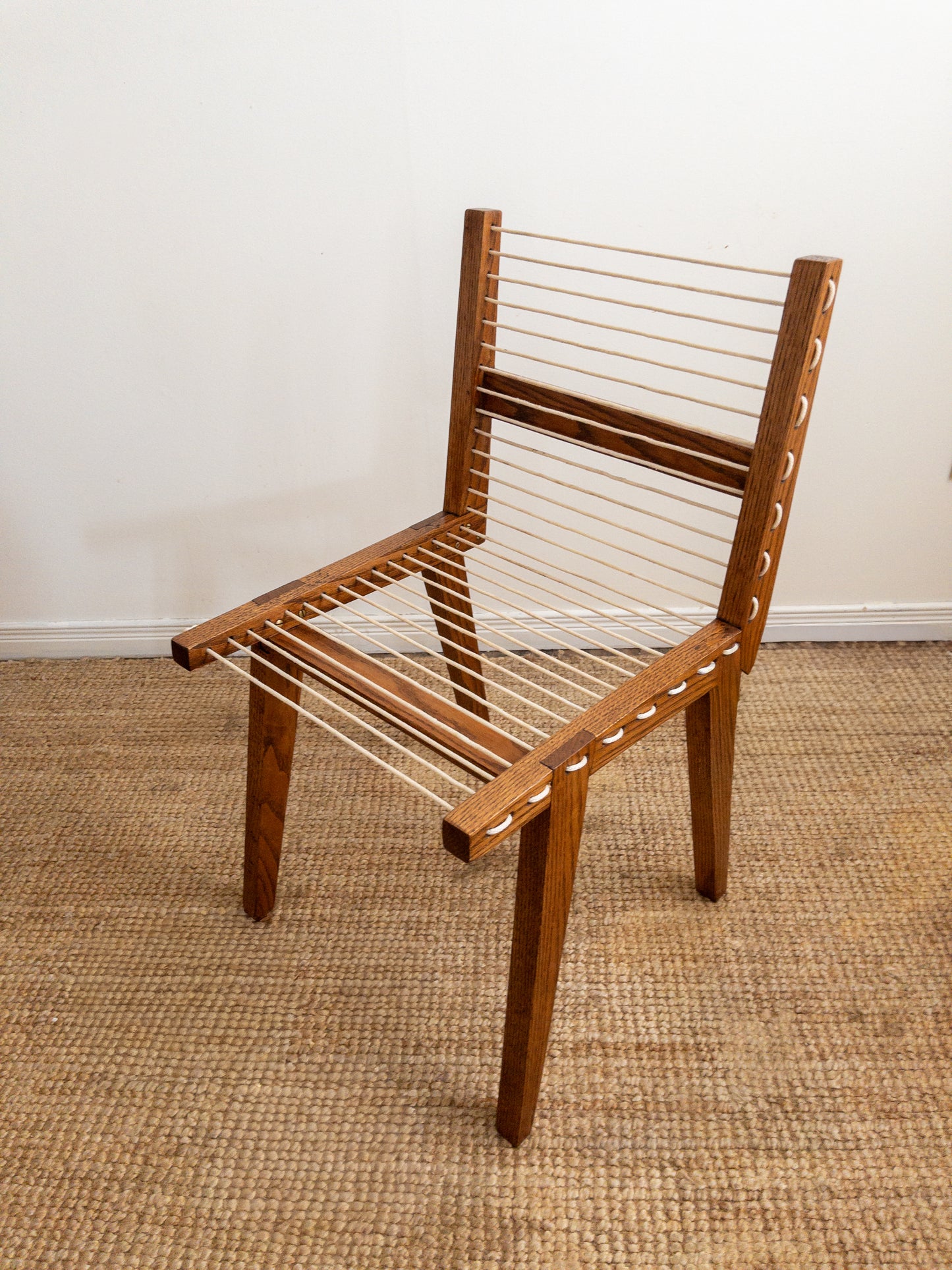 Corded dining chairs