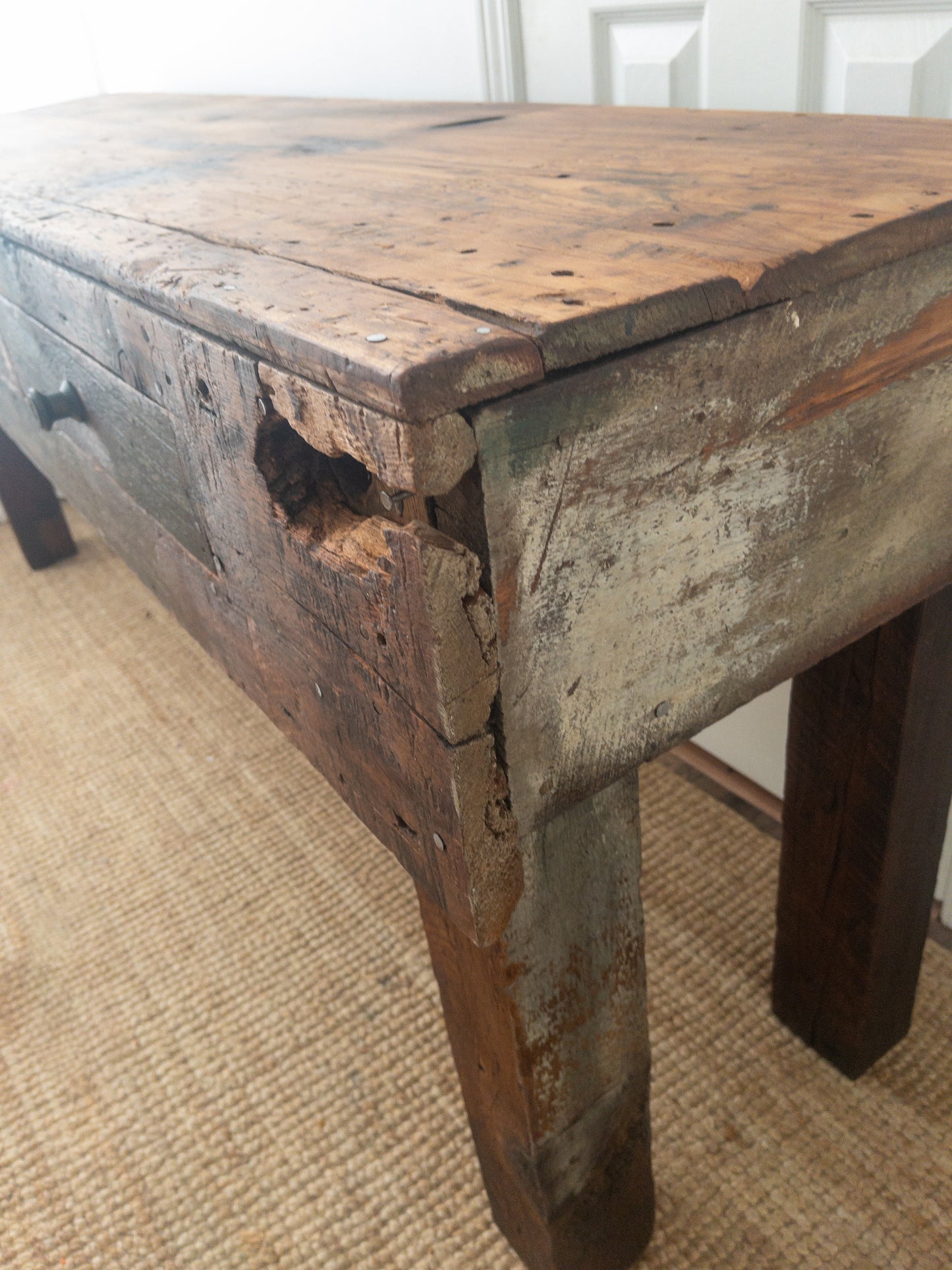 Antique workbench