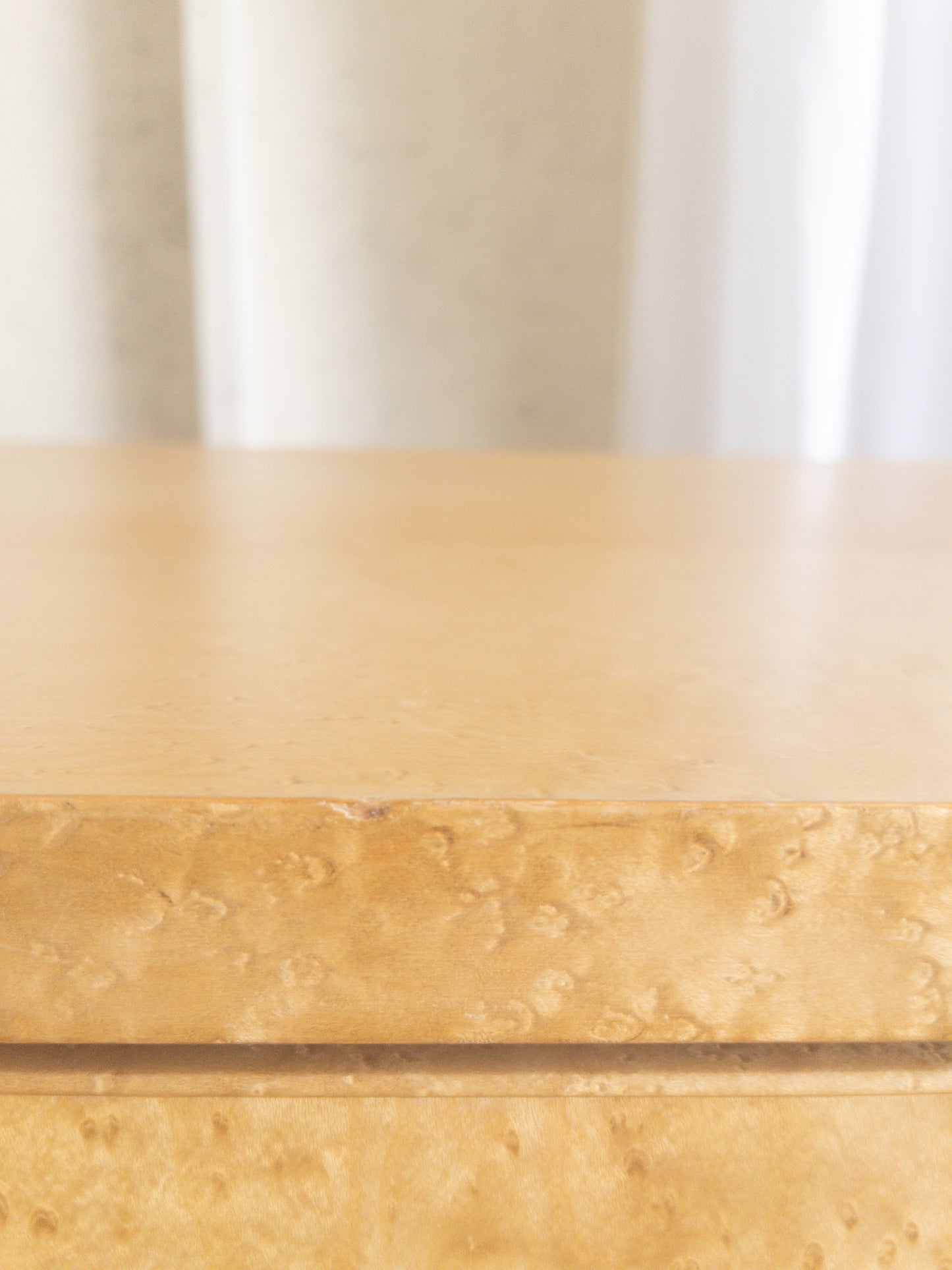 Birds Eye maple nightstands