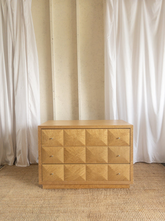 Birds Eye maple nightstands
