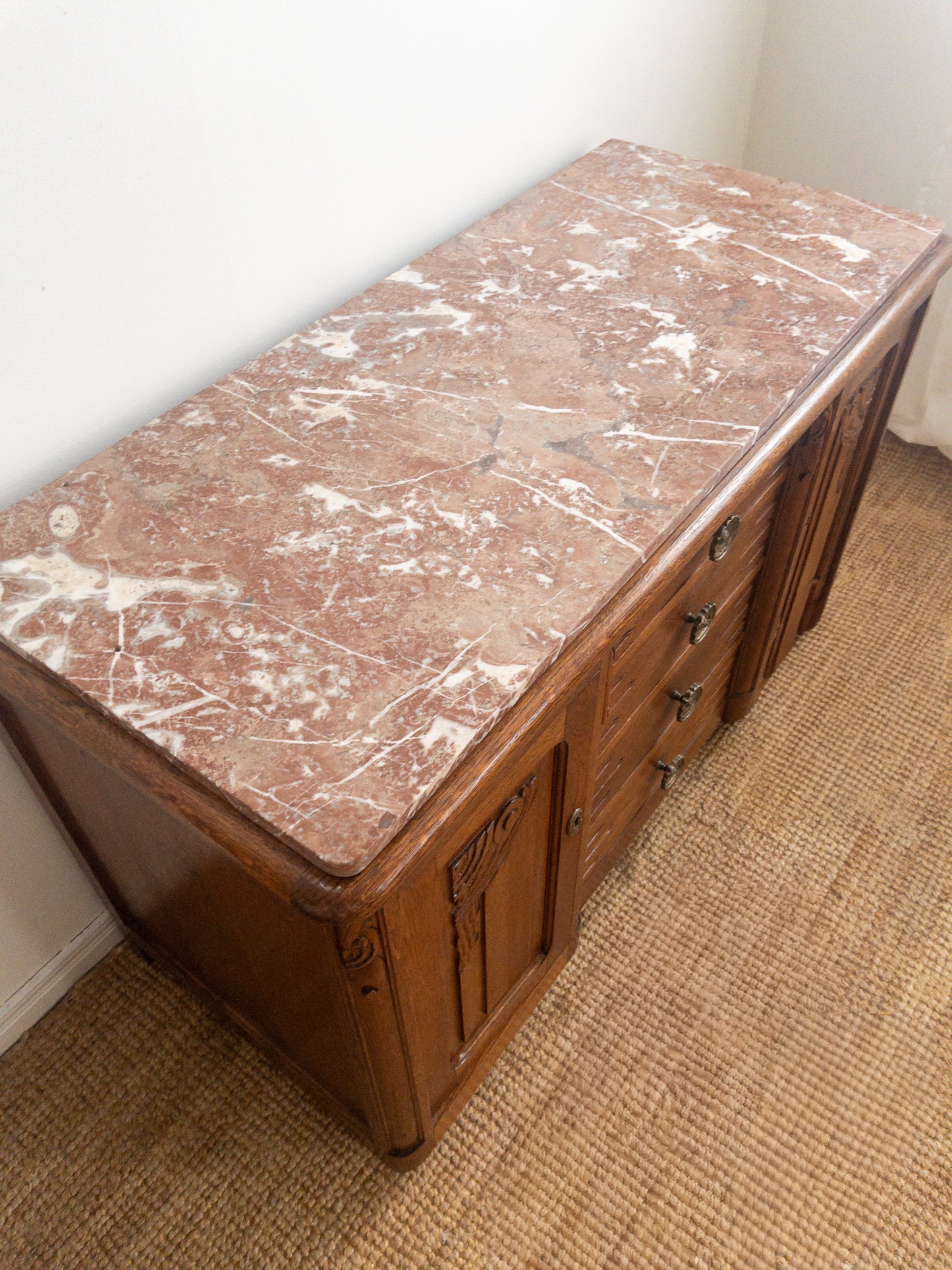 30s oak sideboard