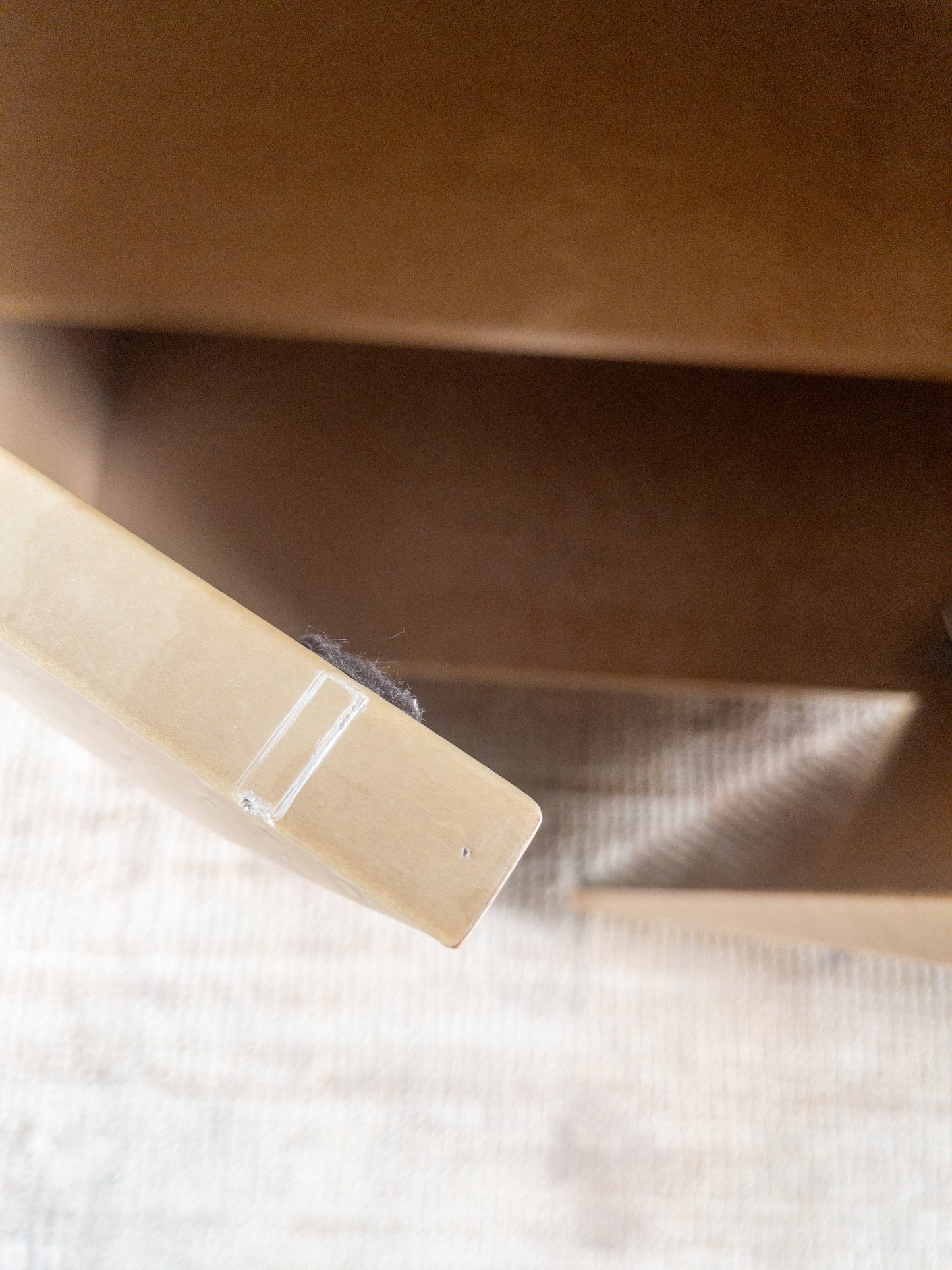Birds Eye maple cabinet