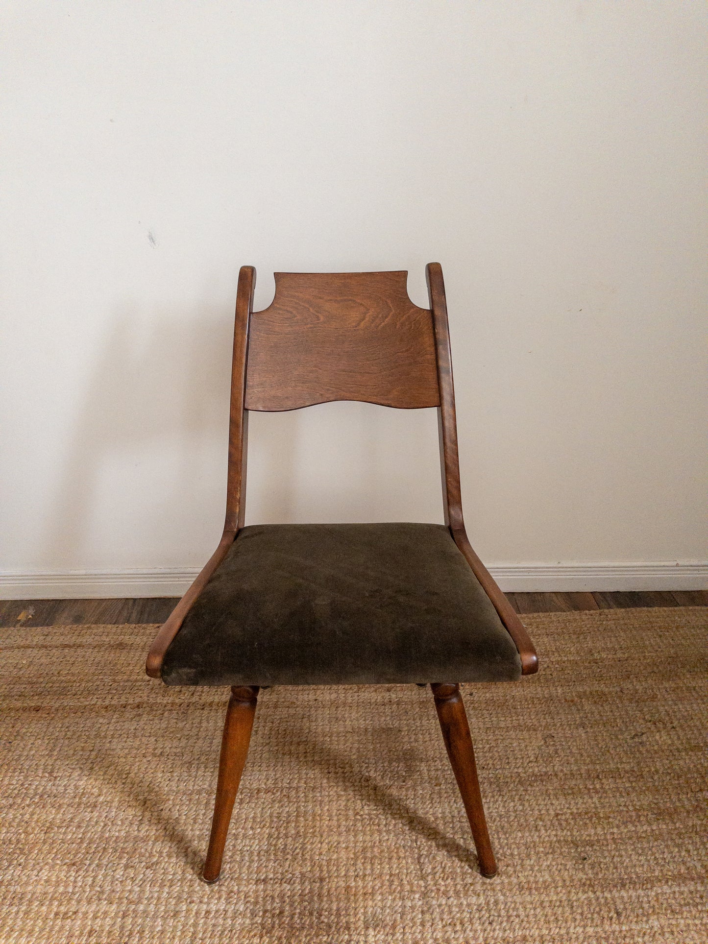40s velvet dining chairs