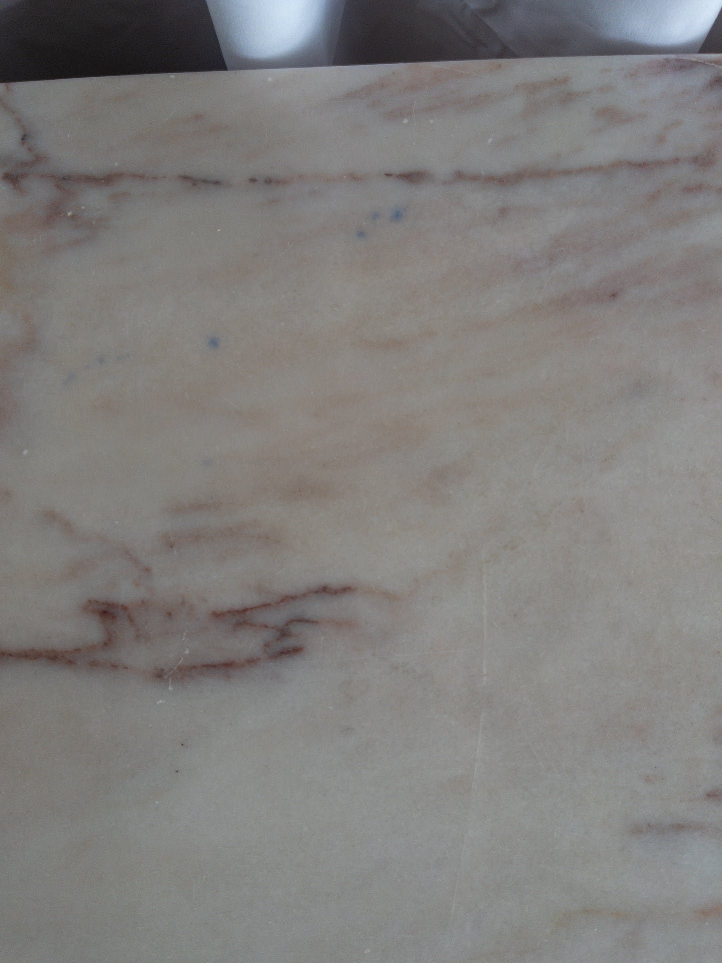 Marble top sideboard