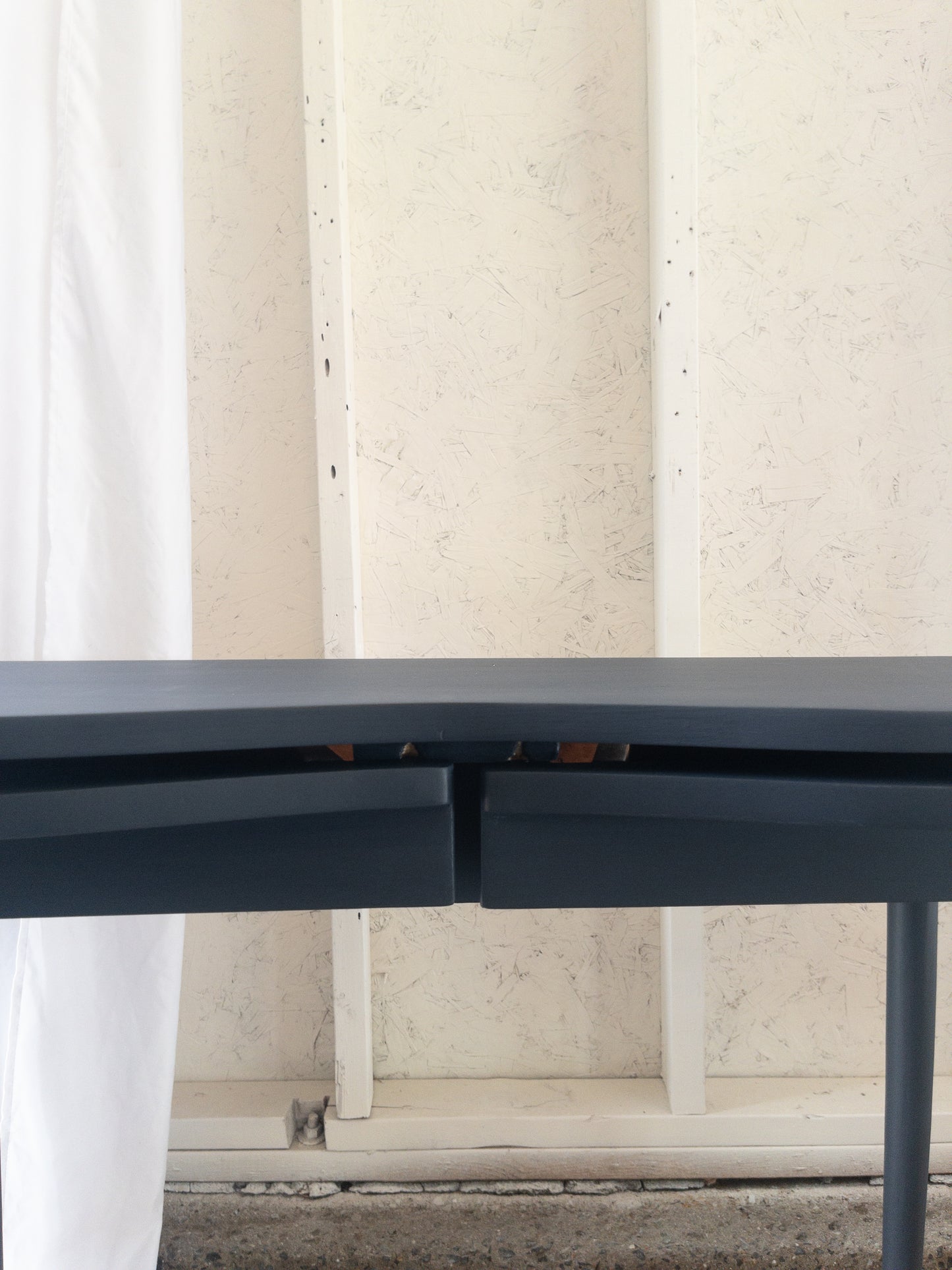 Kidney console table