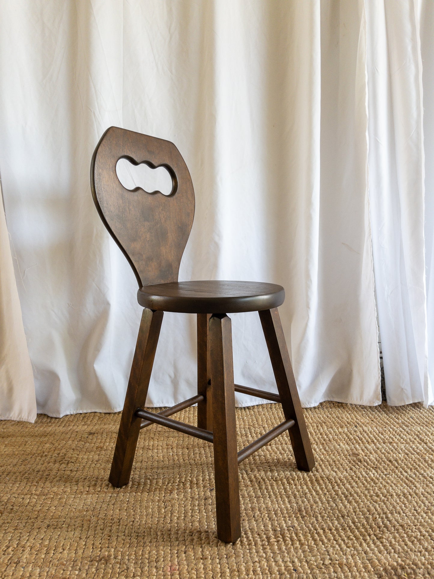 carved wood chairs