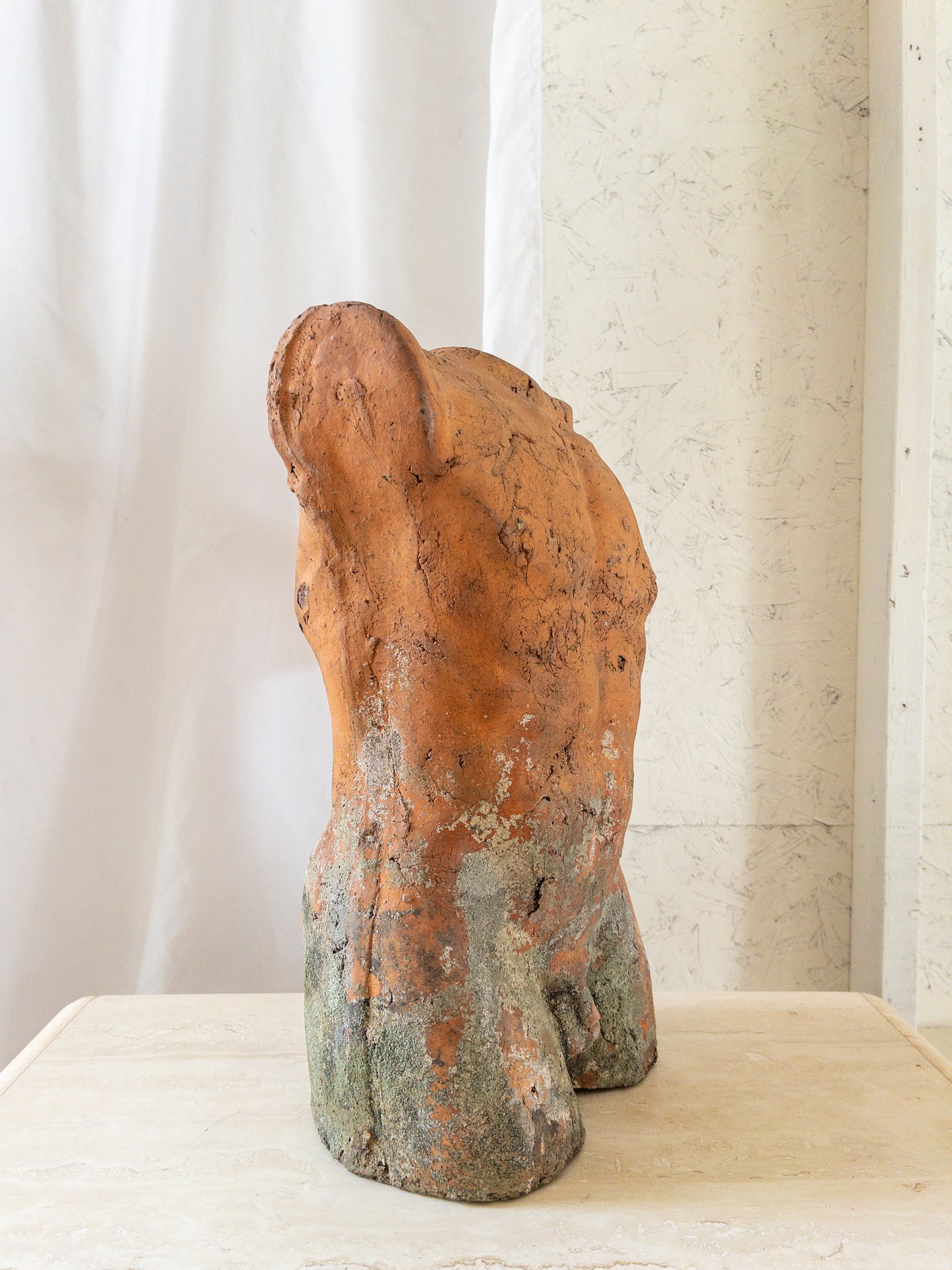 Large clay torso