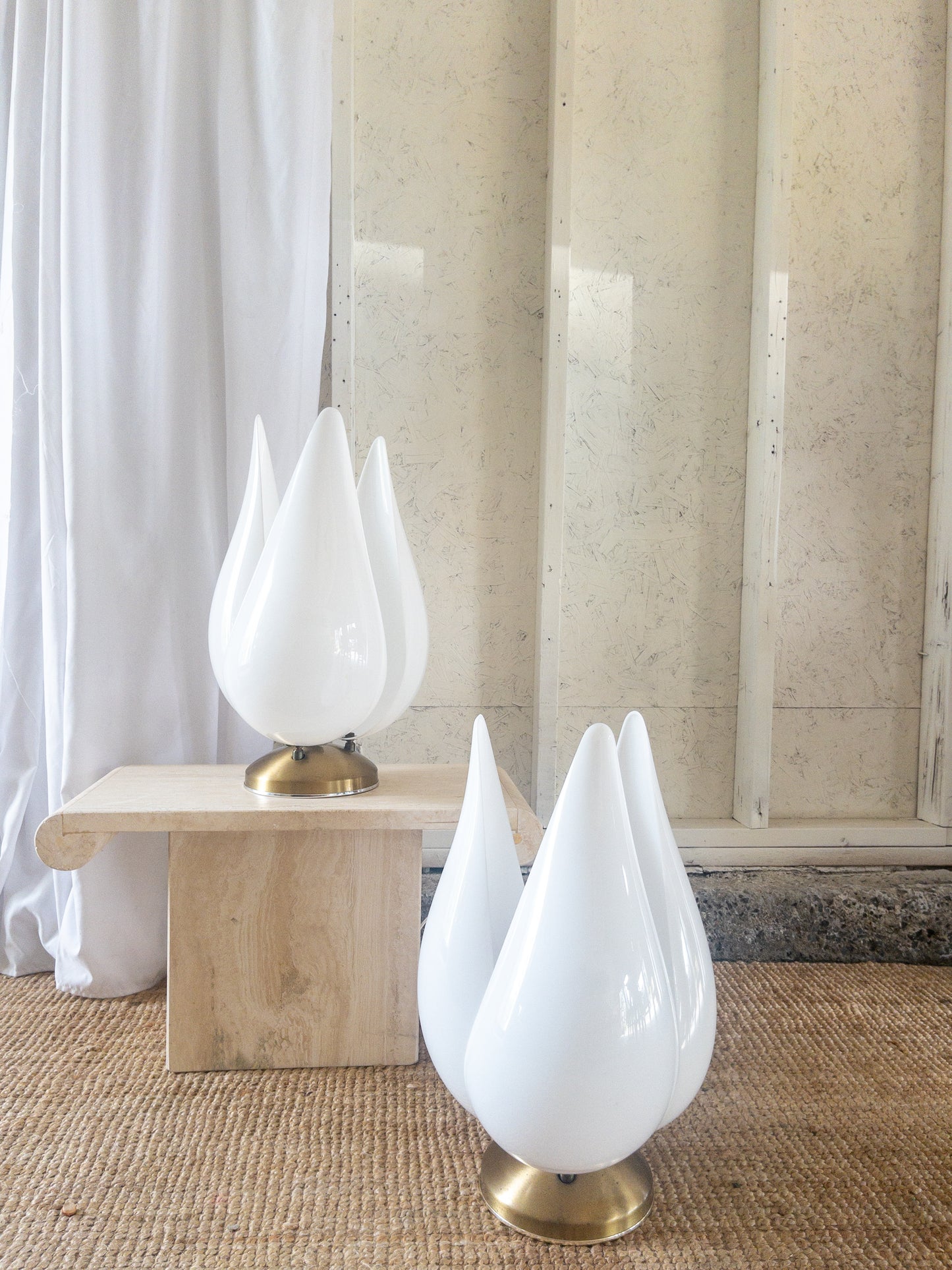 XL Acrylic tulip lamps