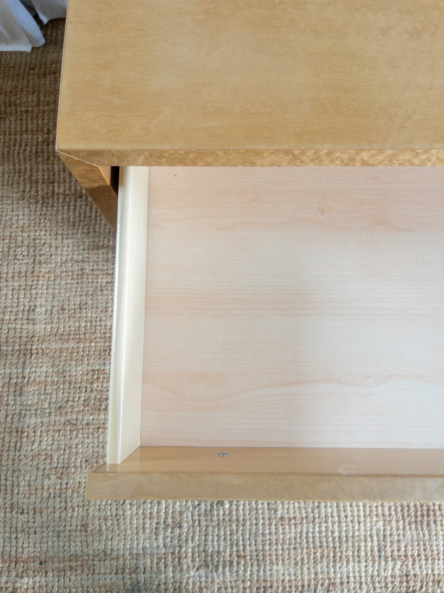 Birds Eye maple nightstands
