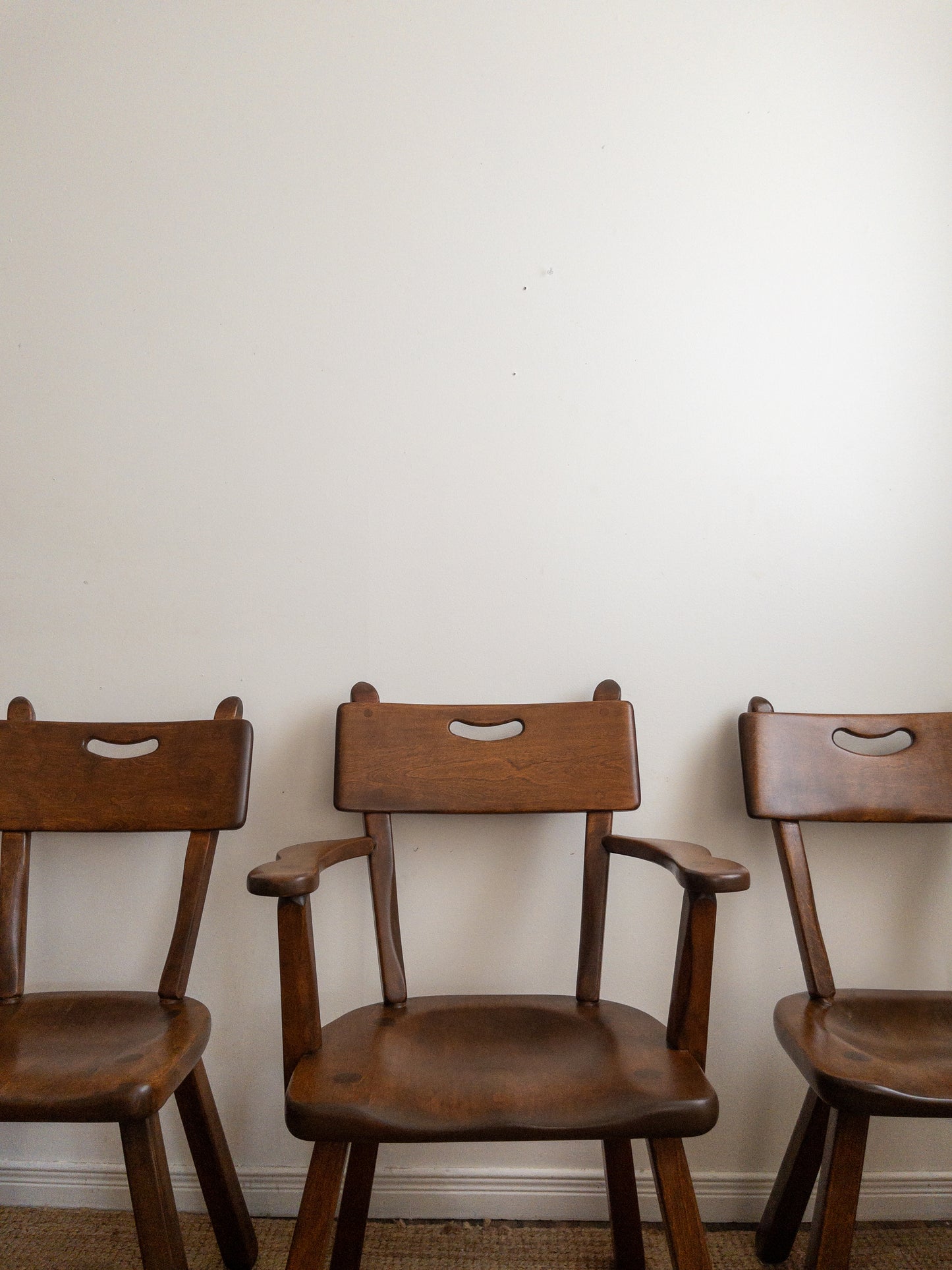 Maple dining chairs