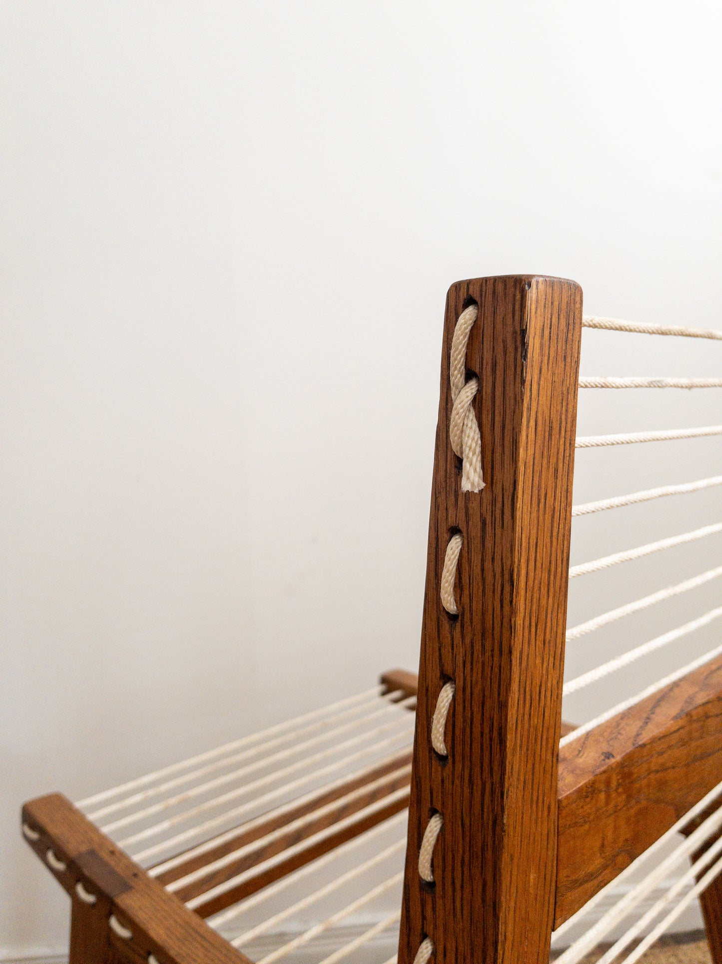Corded dining chairs