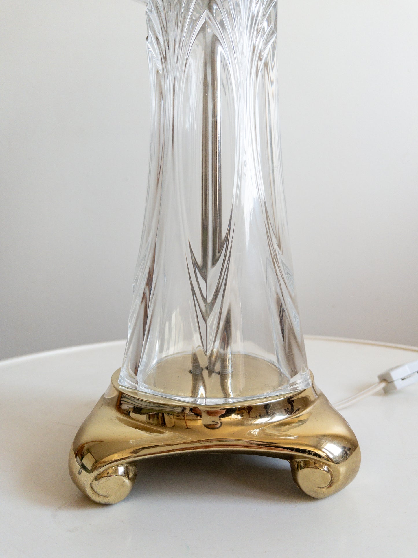 Crystal table lamp