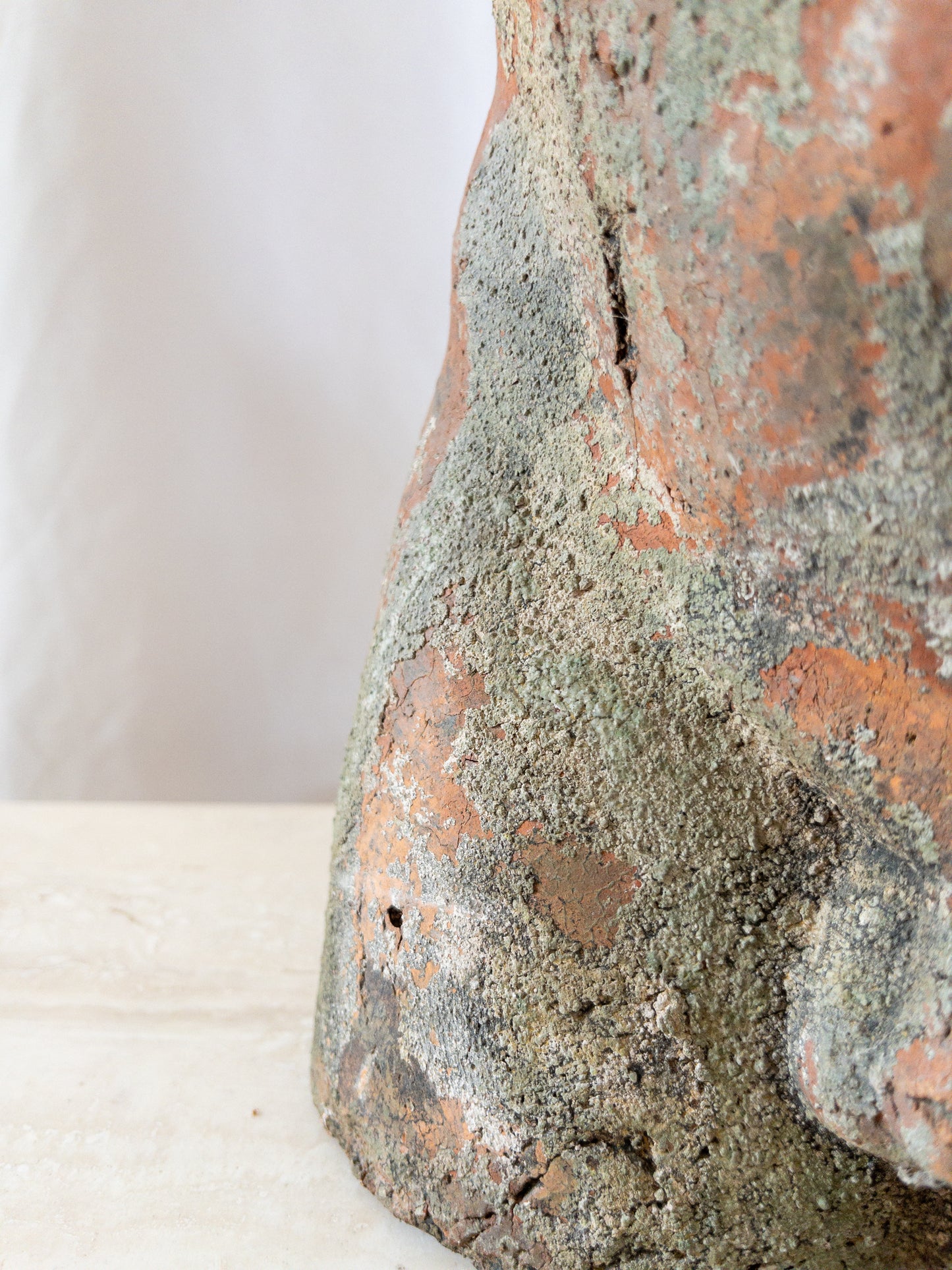 Large clay torso