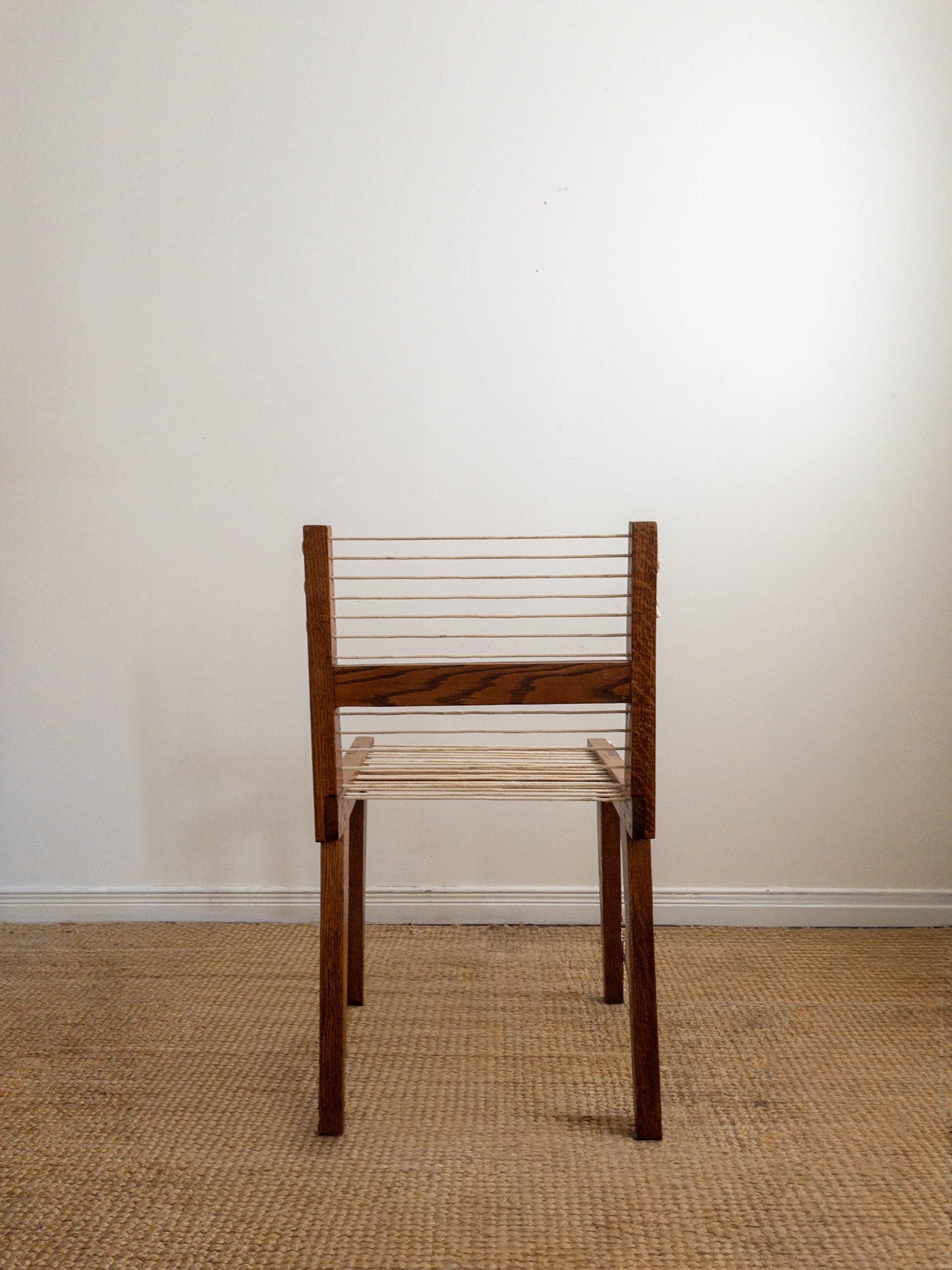 Corded dining chairs