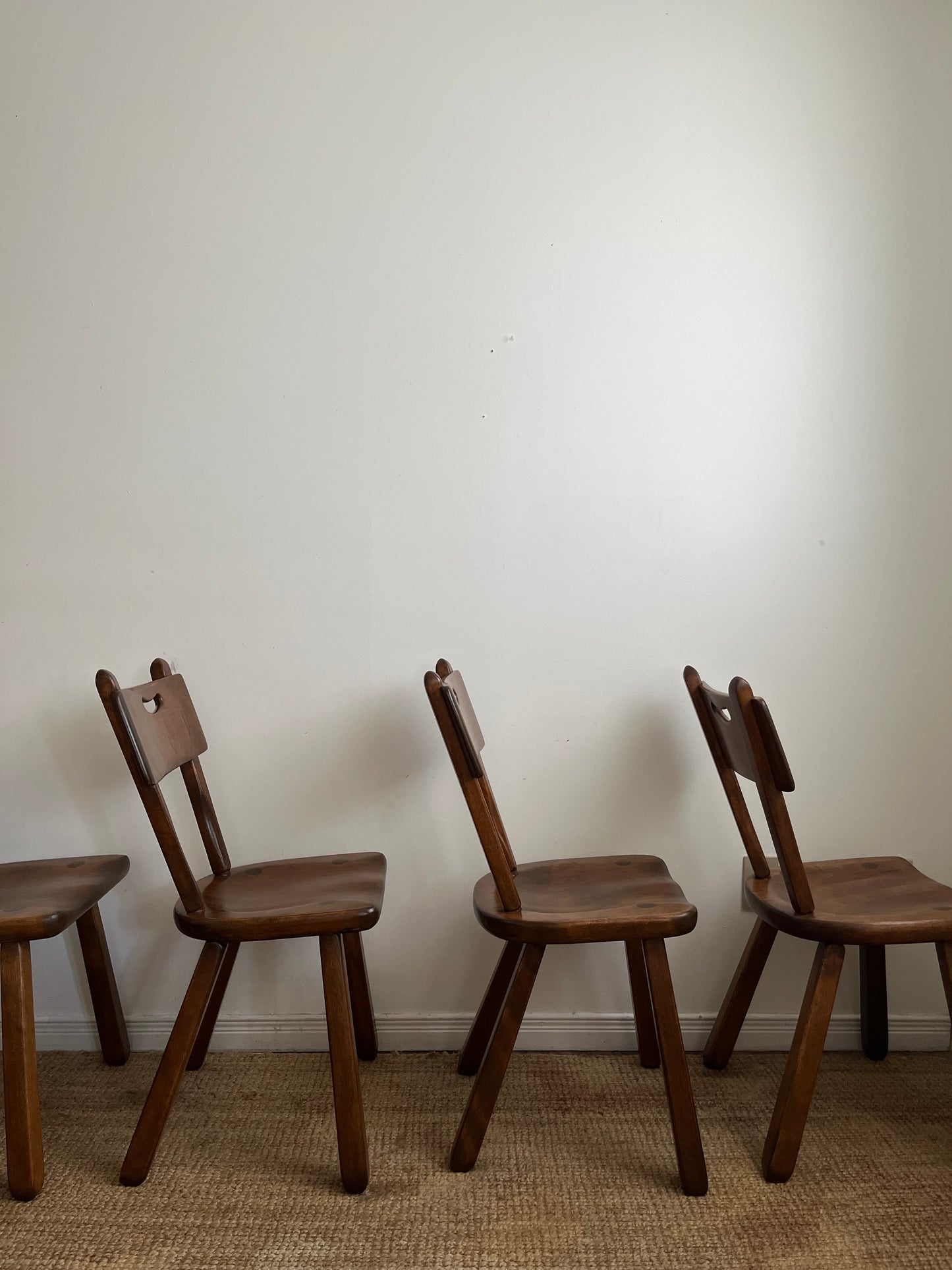 Maple dining chairs