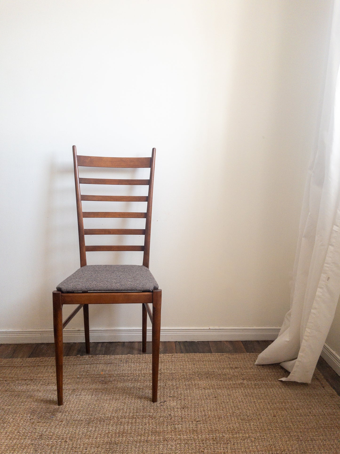 Italian Ladder back dining chairs
