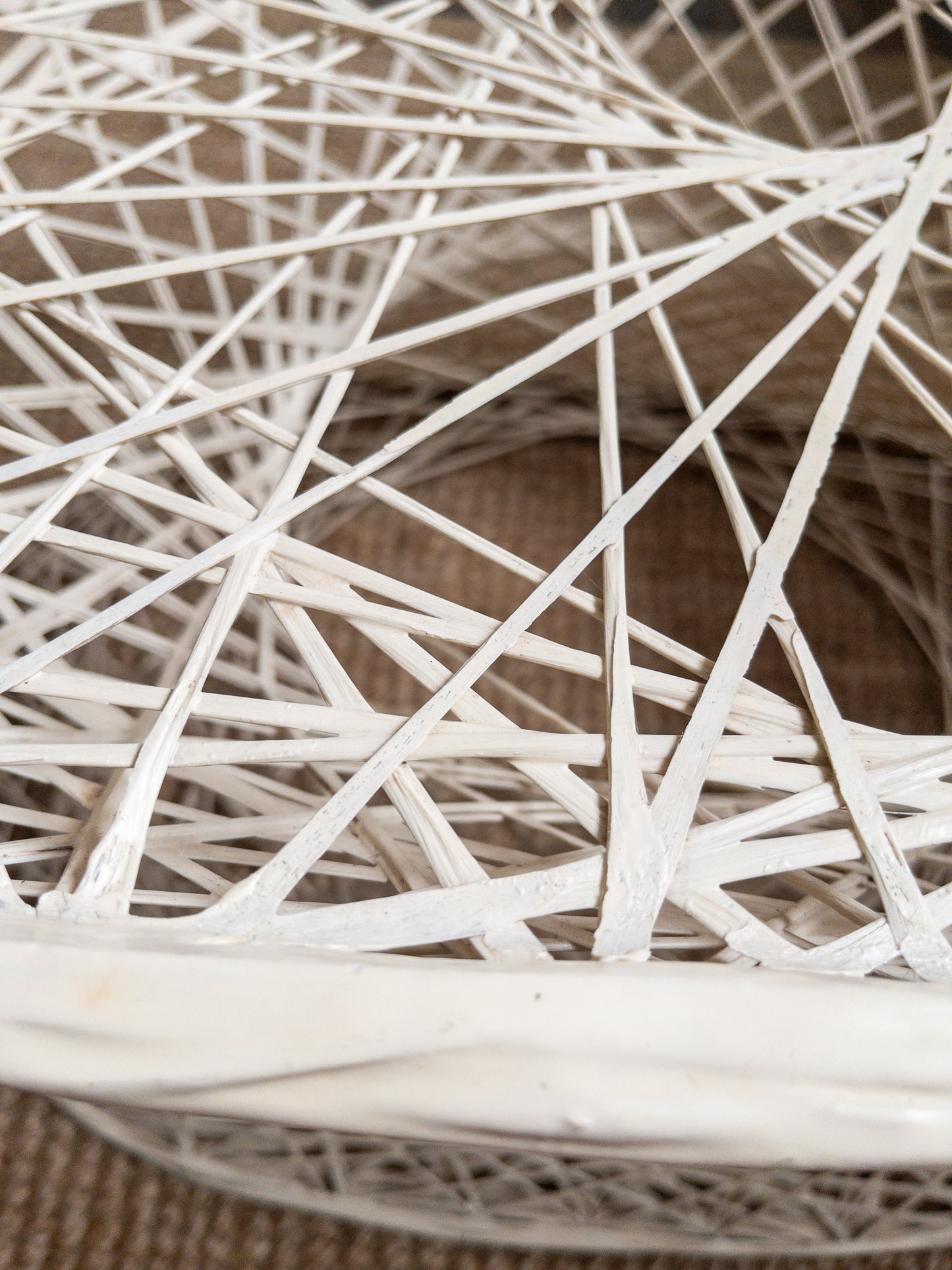 Spun fibreglass side table