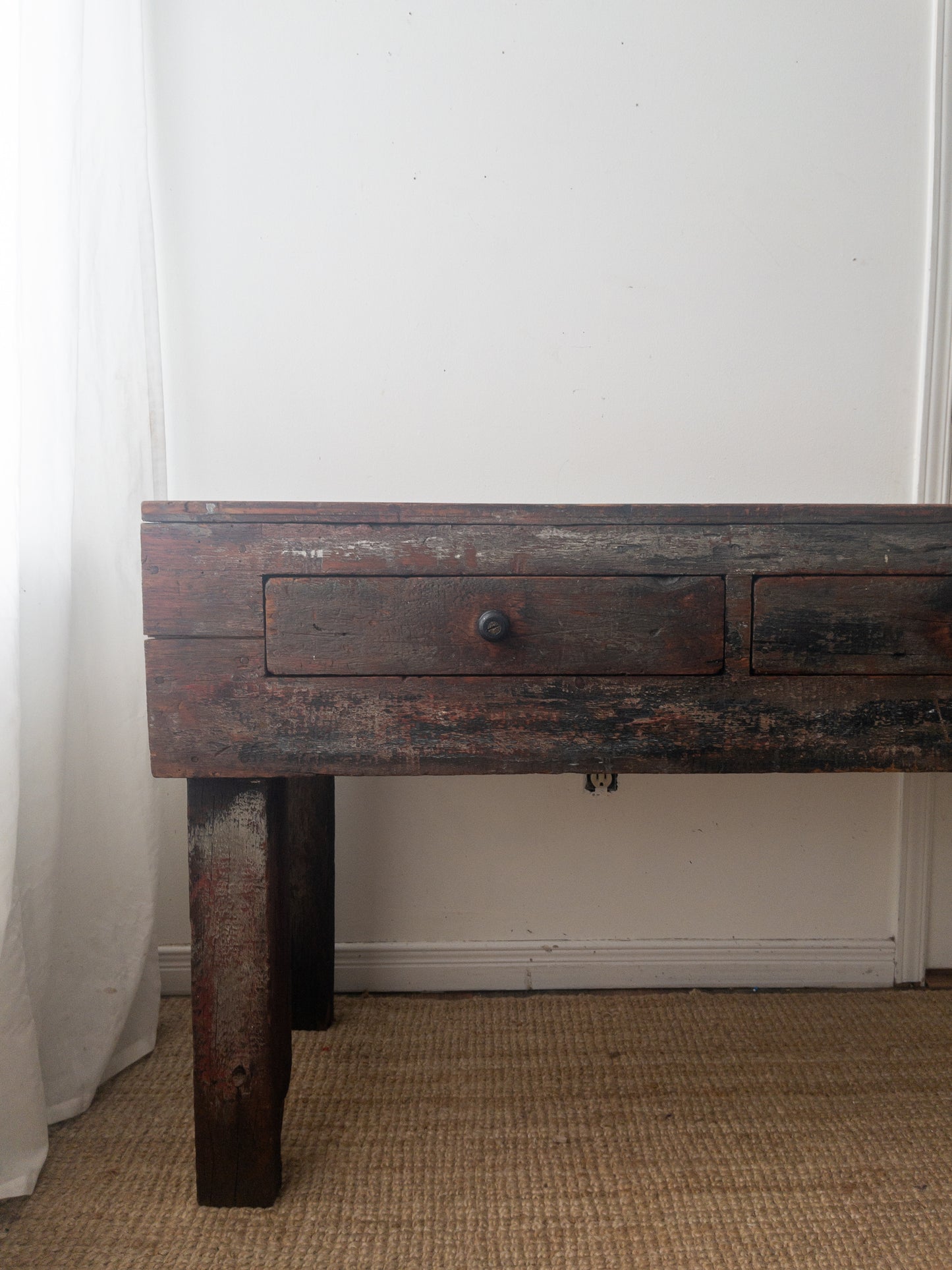 Antique workbench