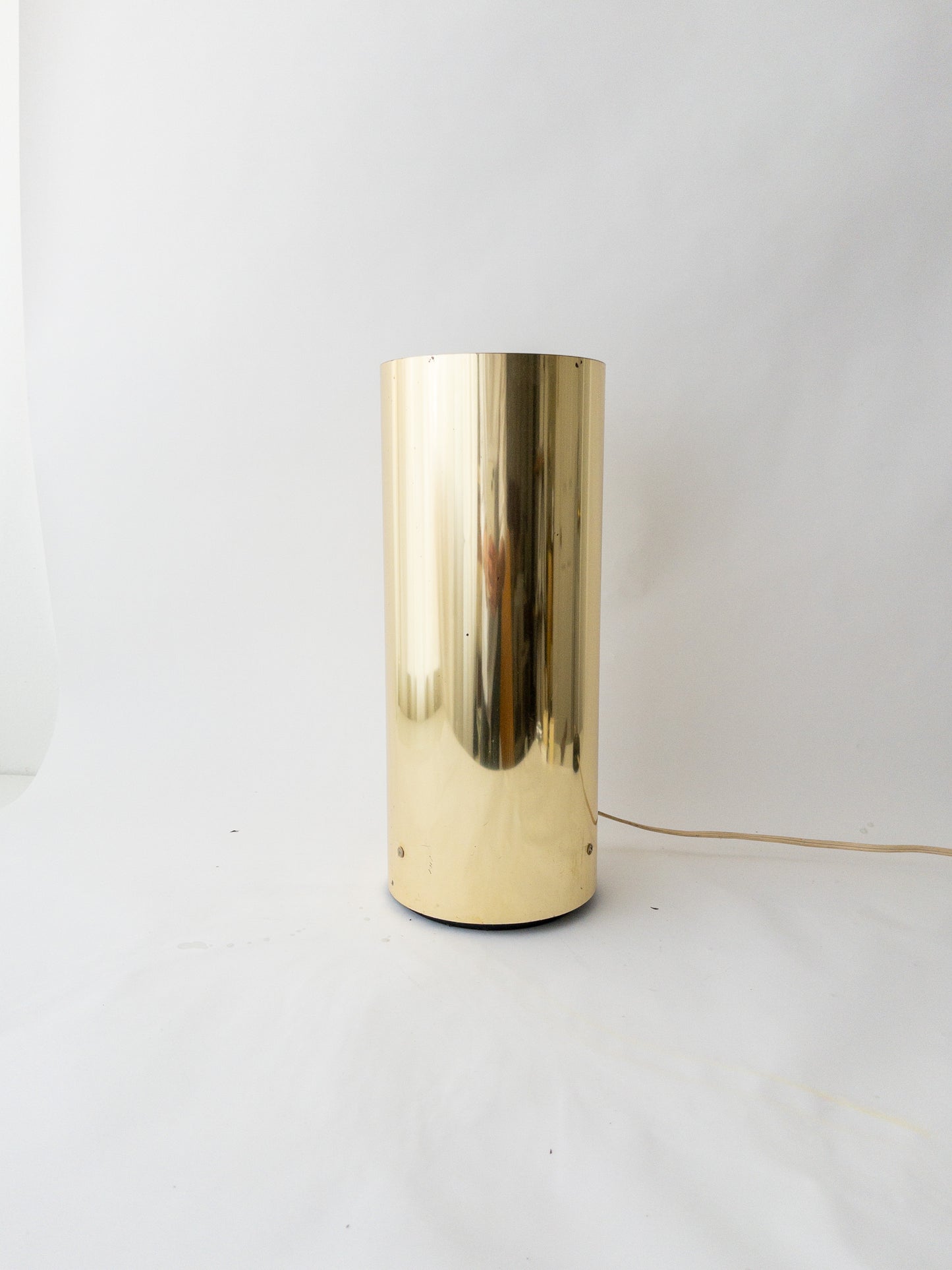 Brass Cylinder Lamp