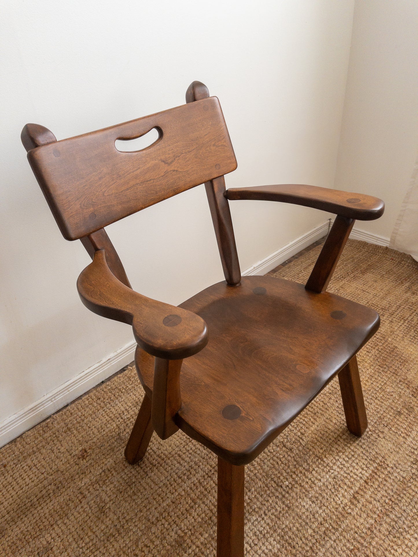 Maple dining chairs
