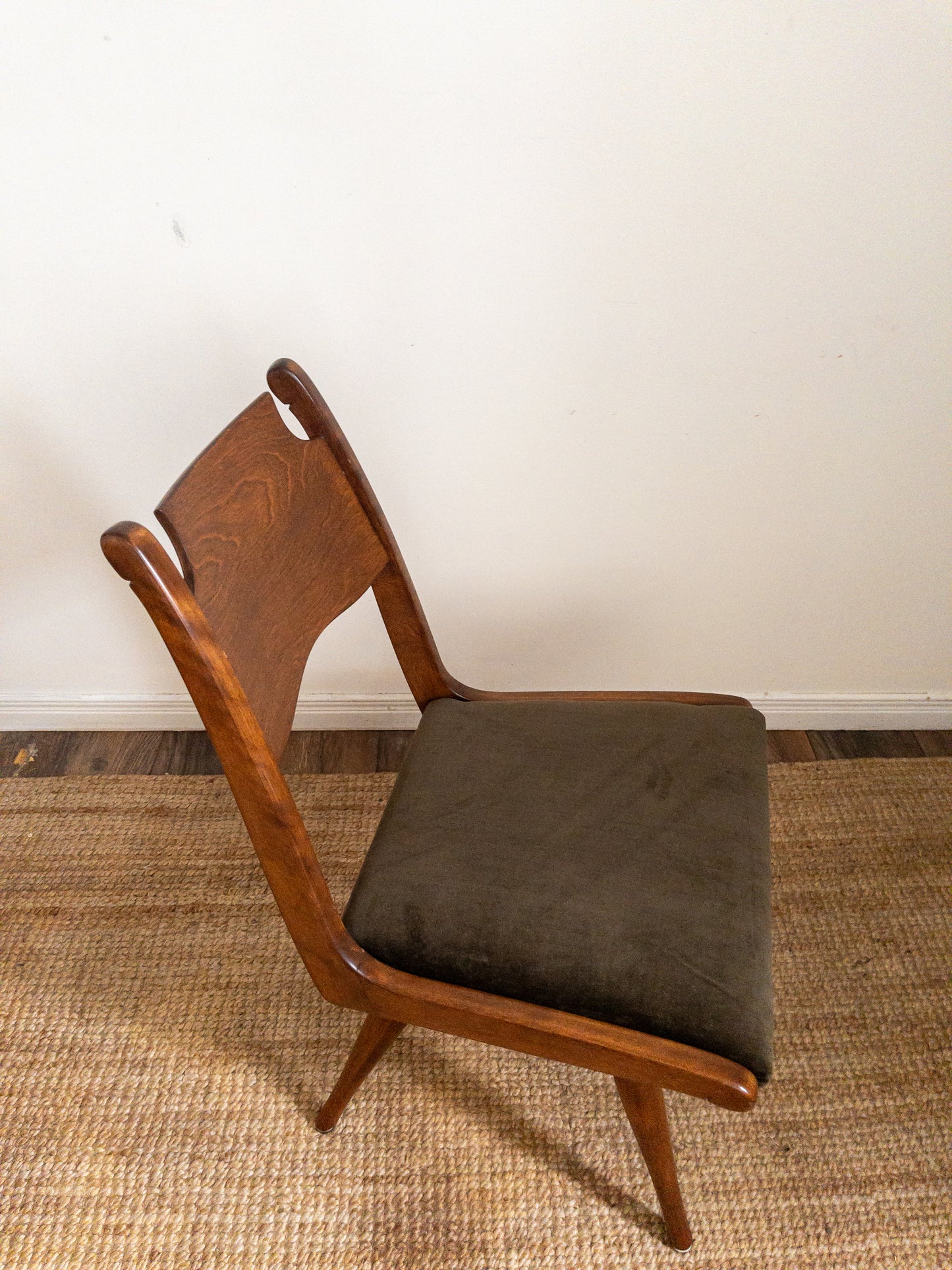 40s velvet dining chairs