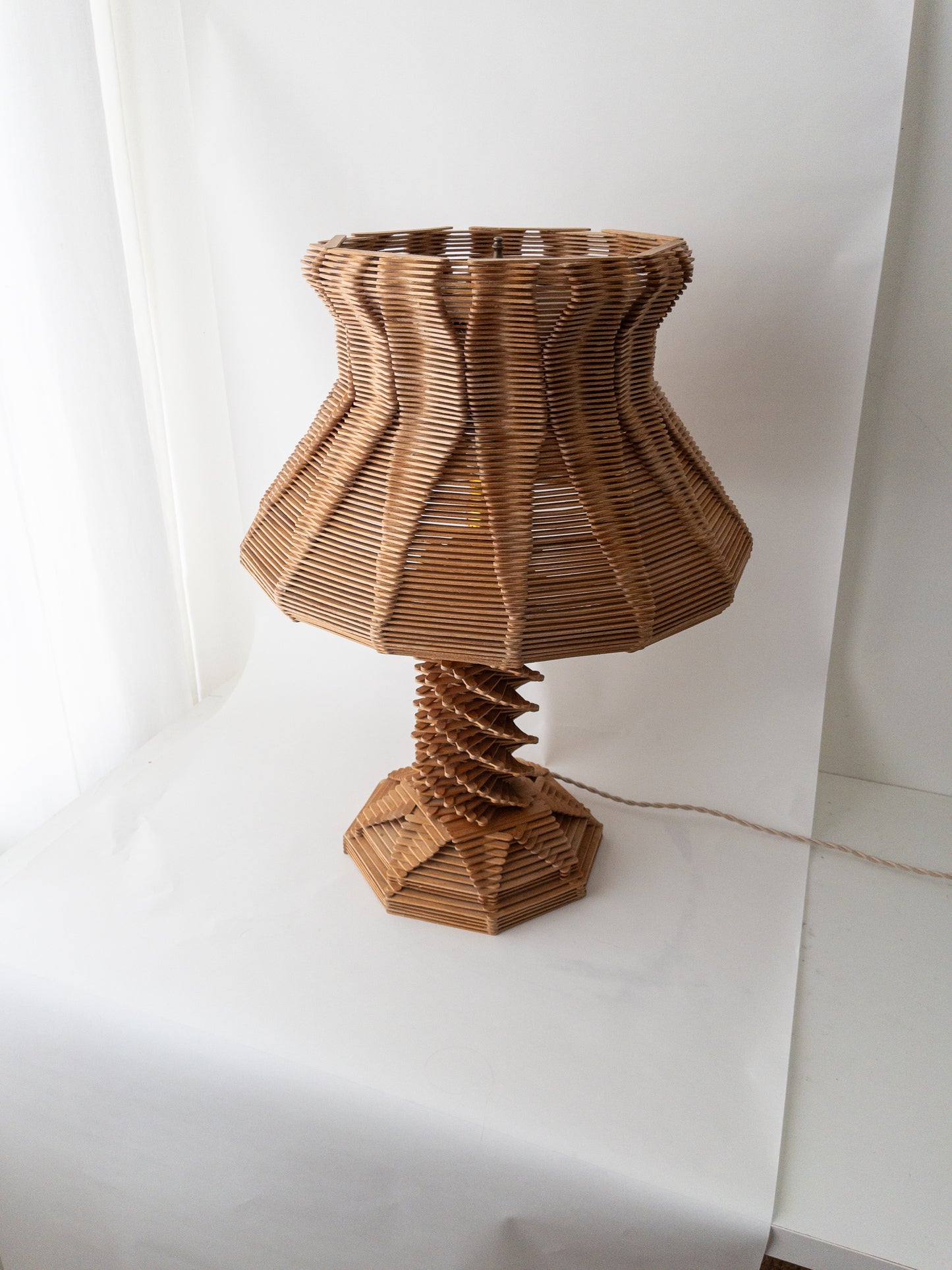 Popsicle table lamp