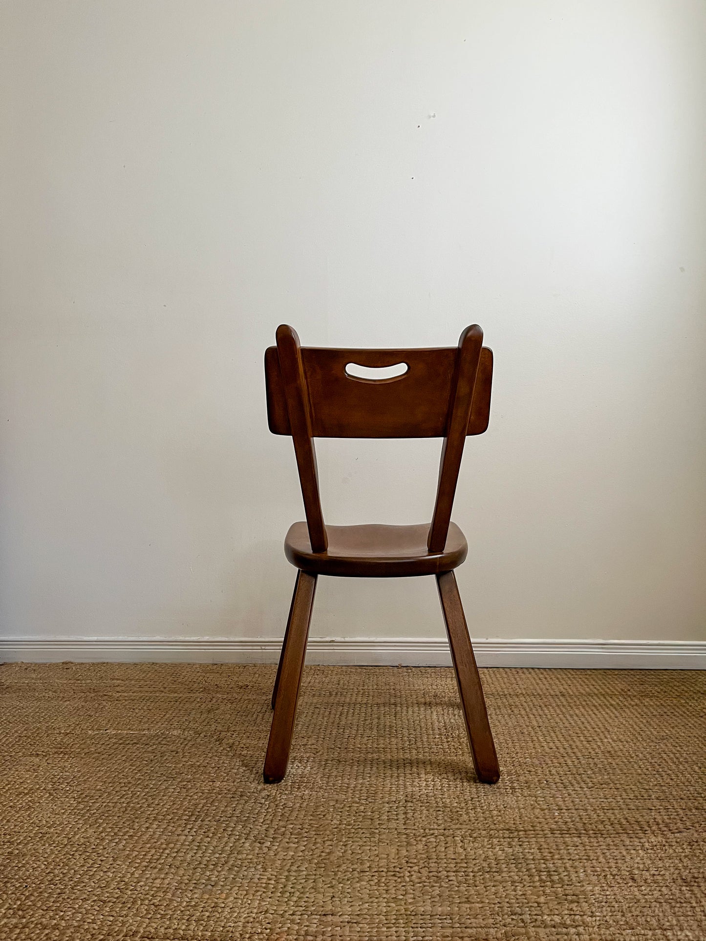 Maple dining chairs